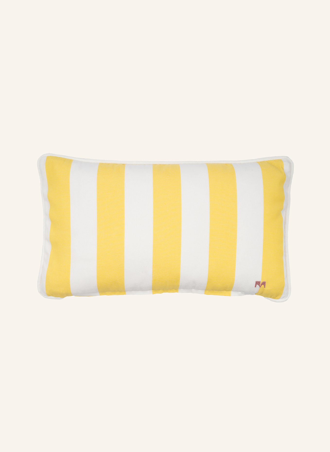 another mondaen Dekokissen ERICH OUTDOOR CLASSIC STREIFENKISSEN: GELB