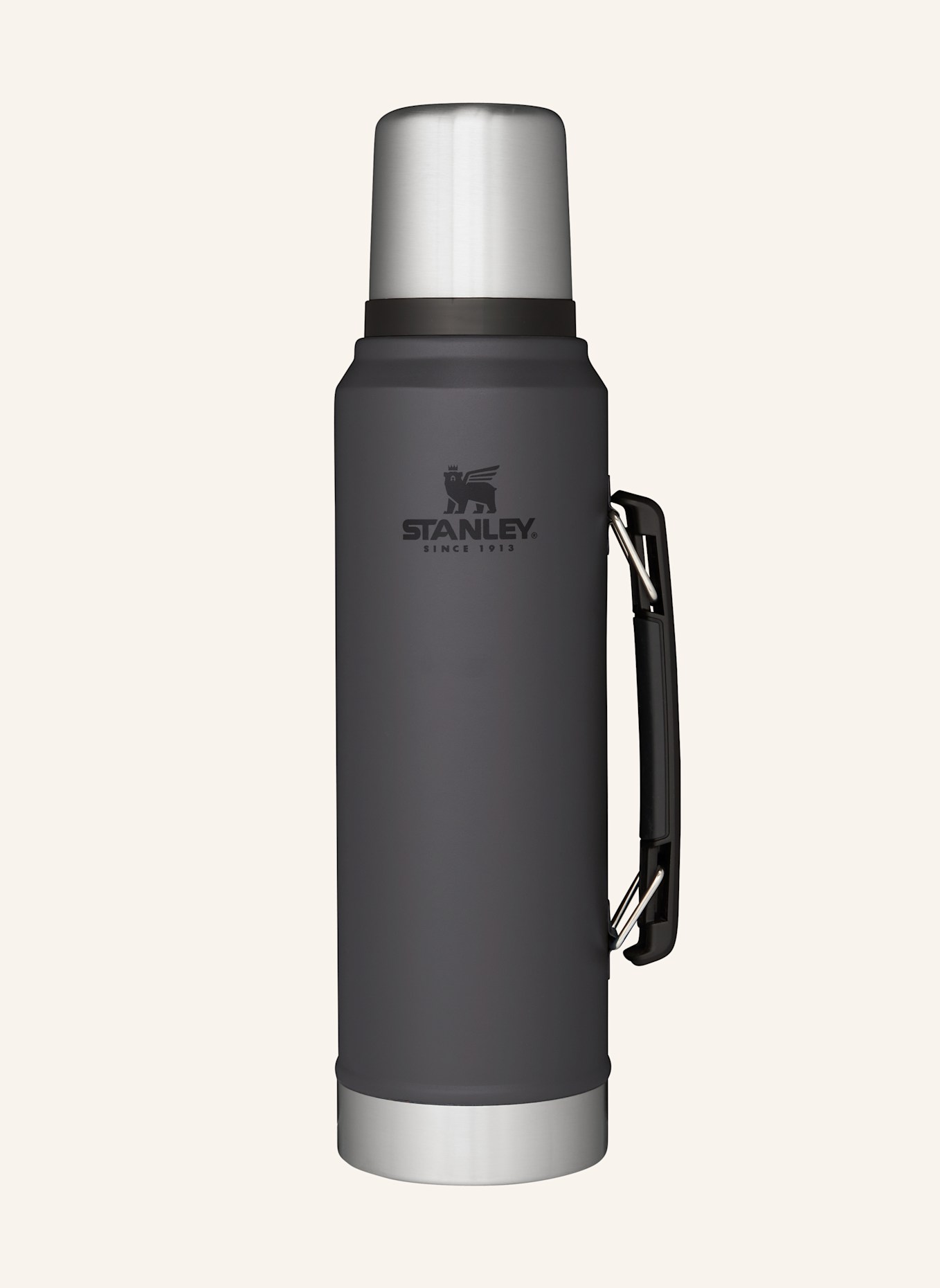 STANLEY Isolierflasche CLASSIC LEGENDARY 1 l, Farbe: GRAU (Bild 1)