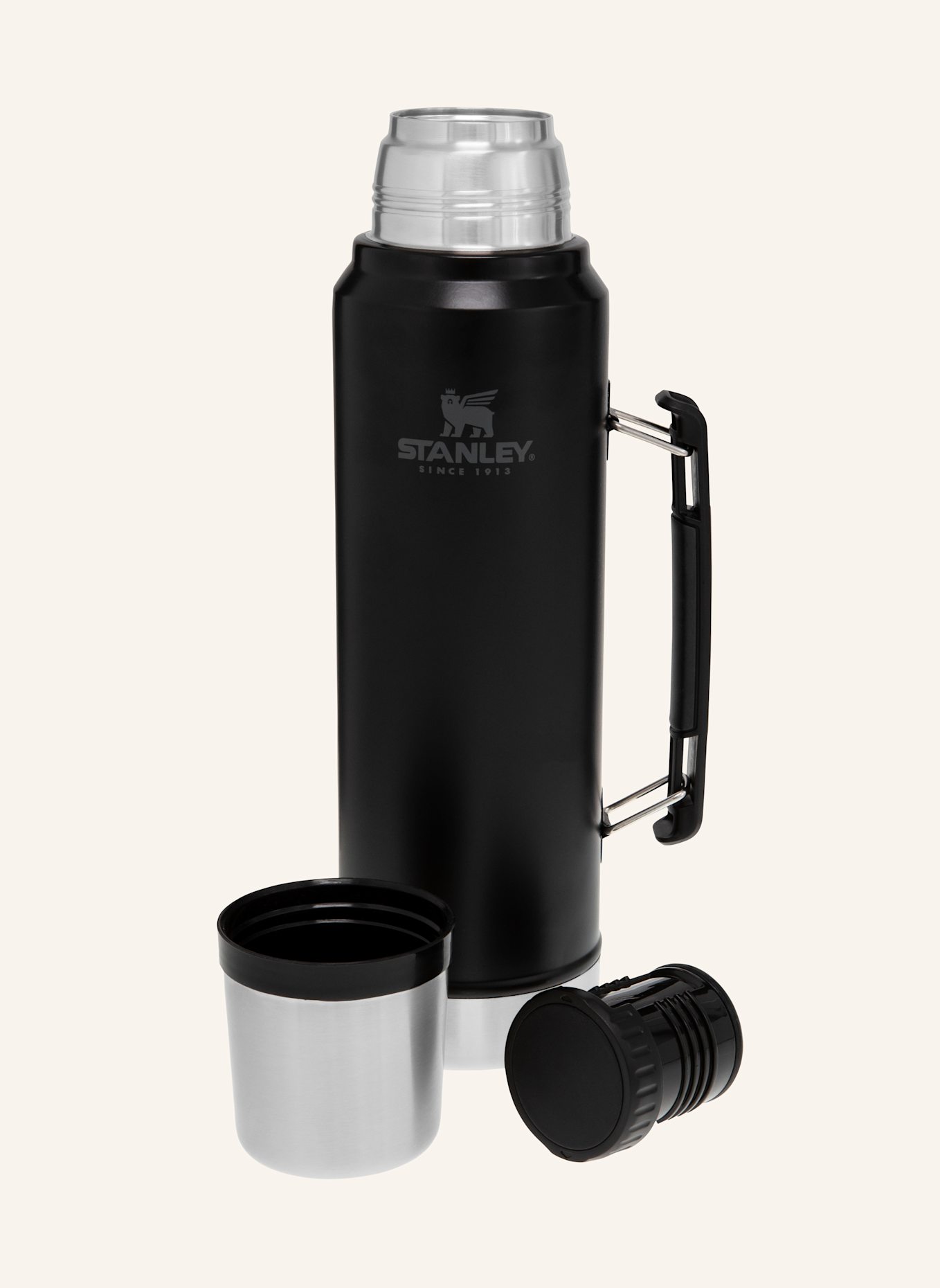 STANLEY Isolierflasche CLASSIC LEGENDARY 1 l, Farbe: SCHWARZ (Bild 3)