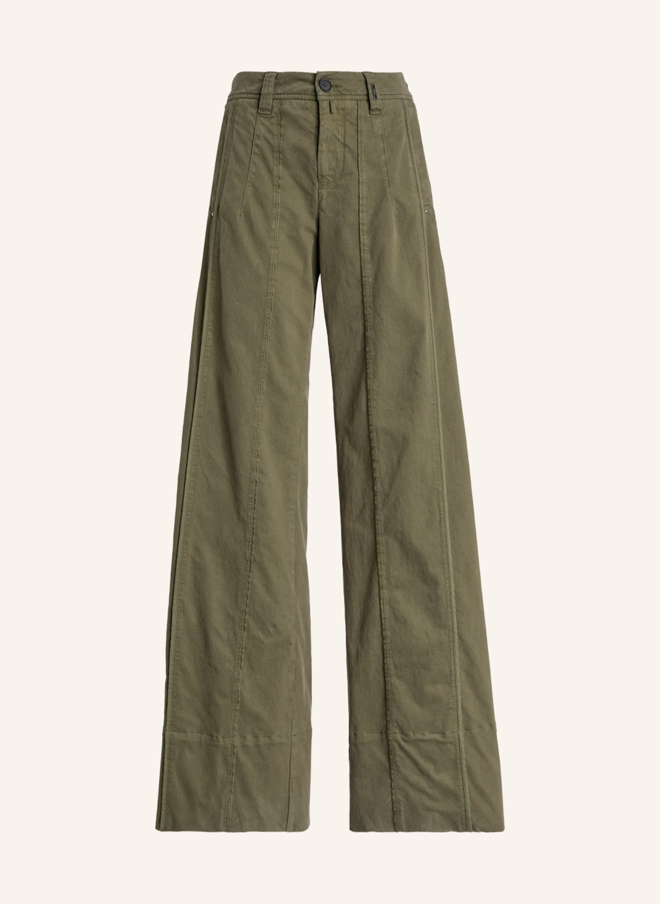 HIGH Marlenehose SALLY: GRÜN