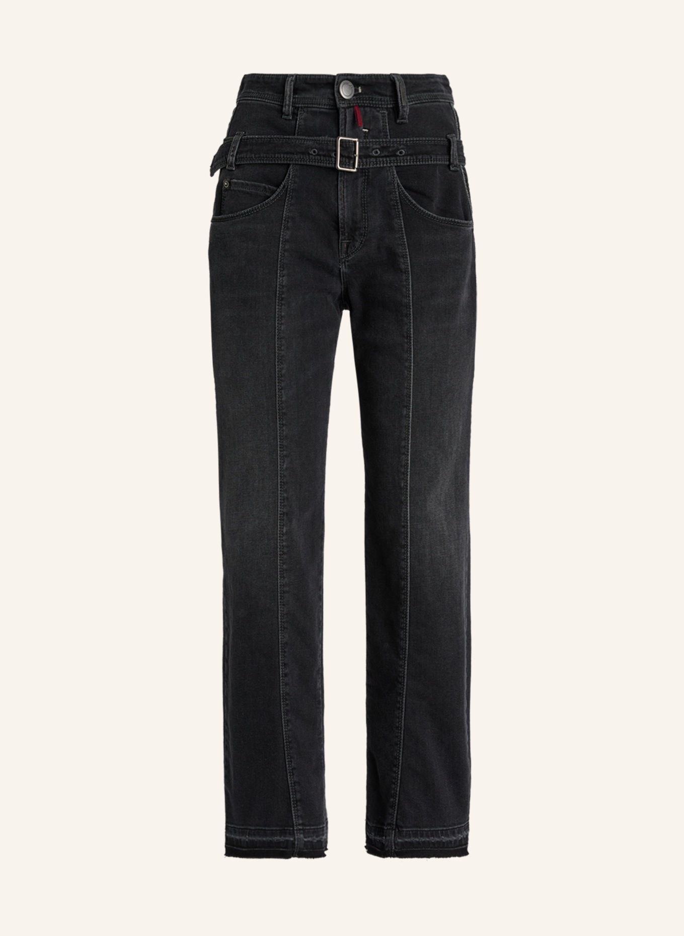 HIGH Jeans FAIR-PLAY: SCHWARZ