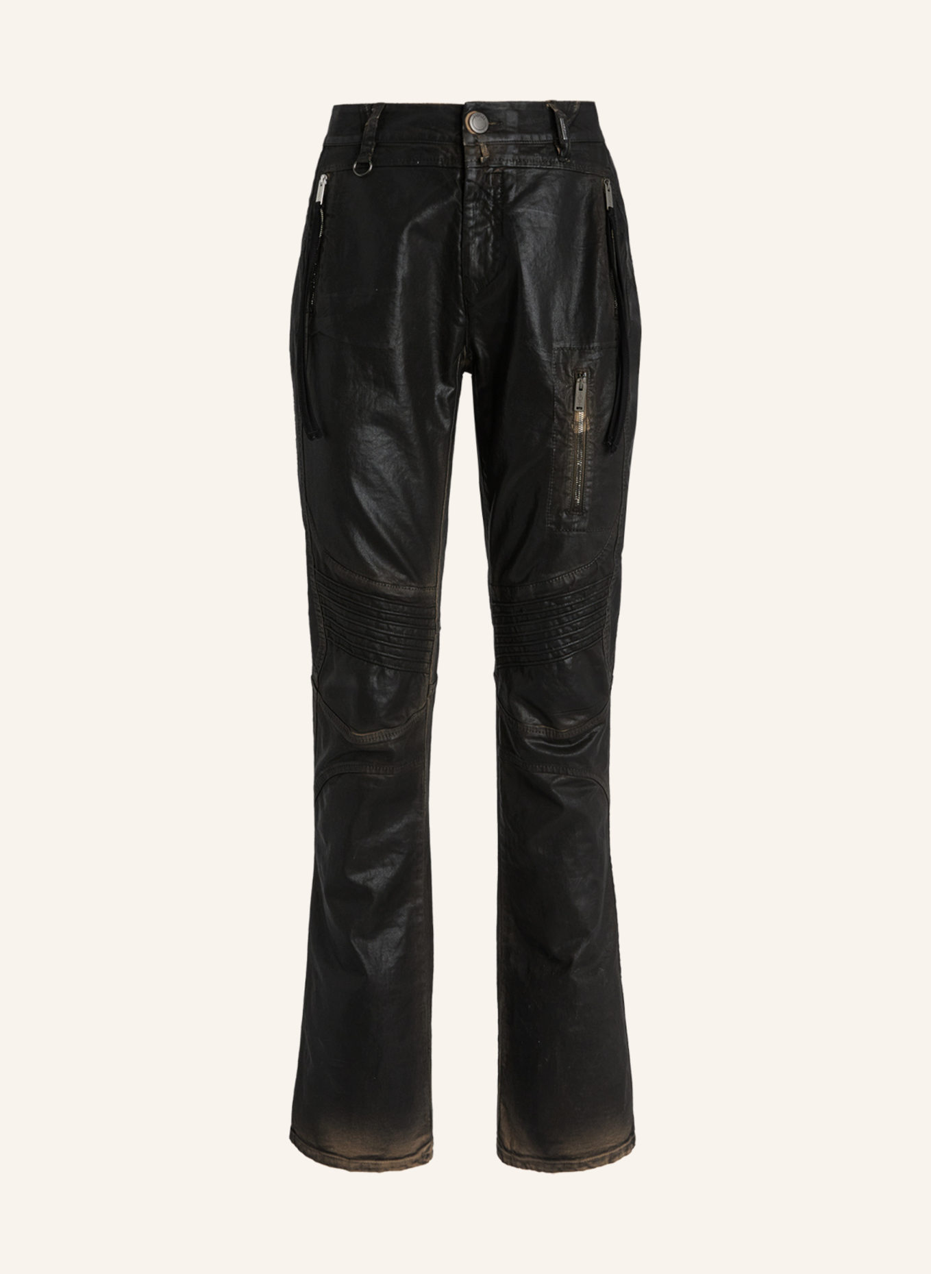 HIGH Coated Jeans INKLING: SCHWARZ