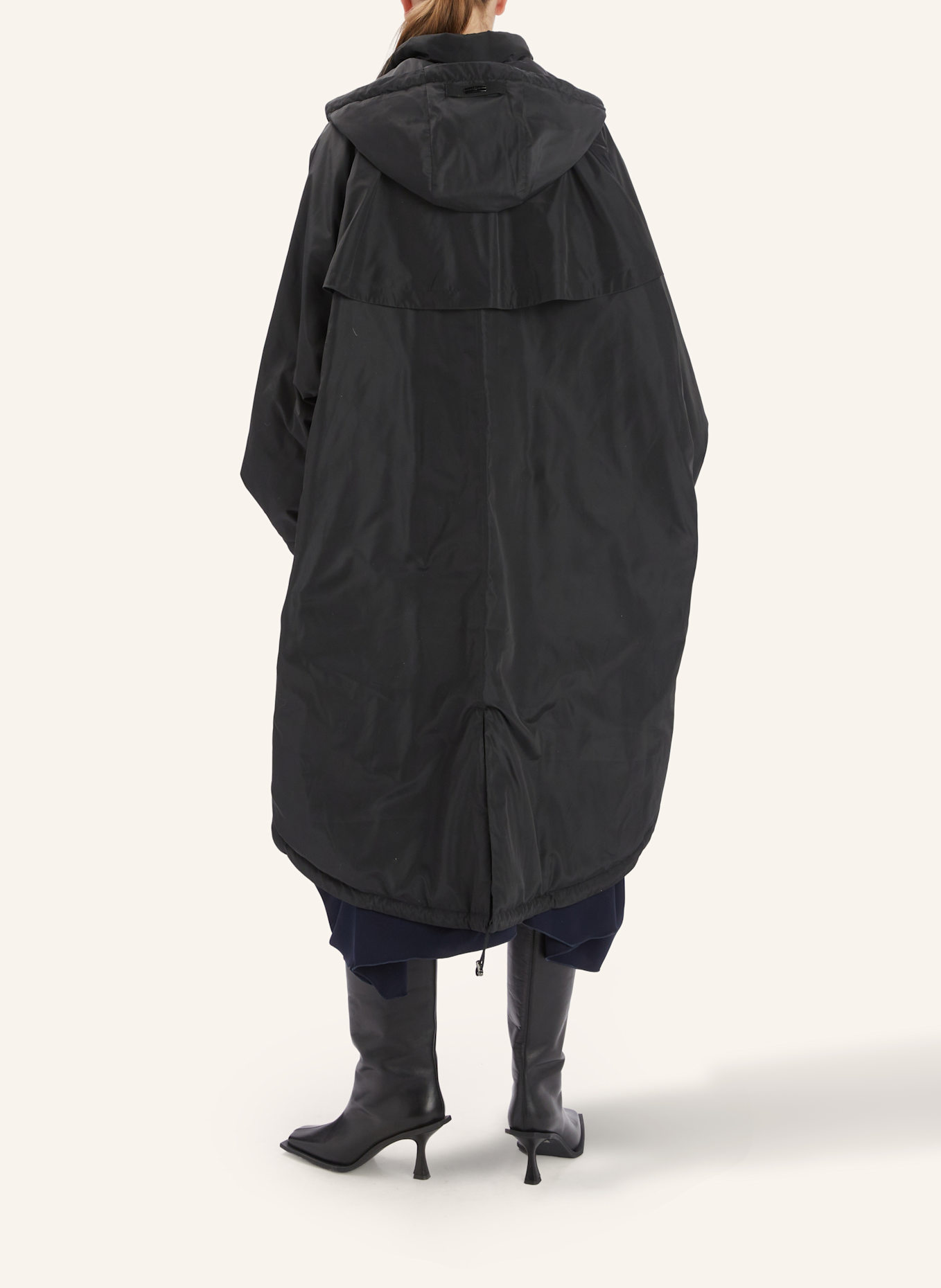 HIGH Oversized-Parka COFFER: BLAU