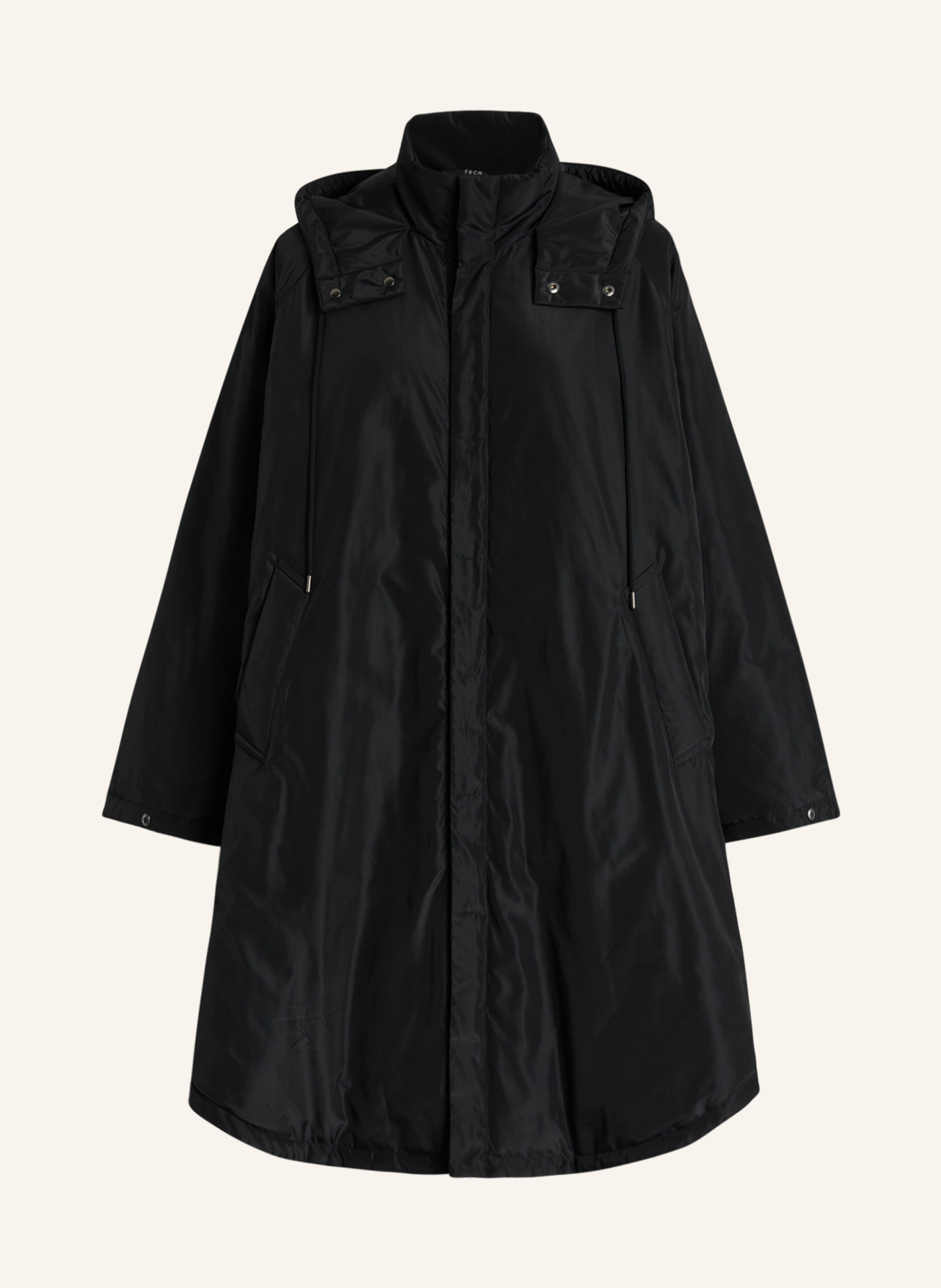 HIGH Oversized-Parka COFFER: BLAU