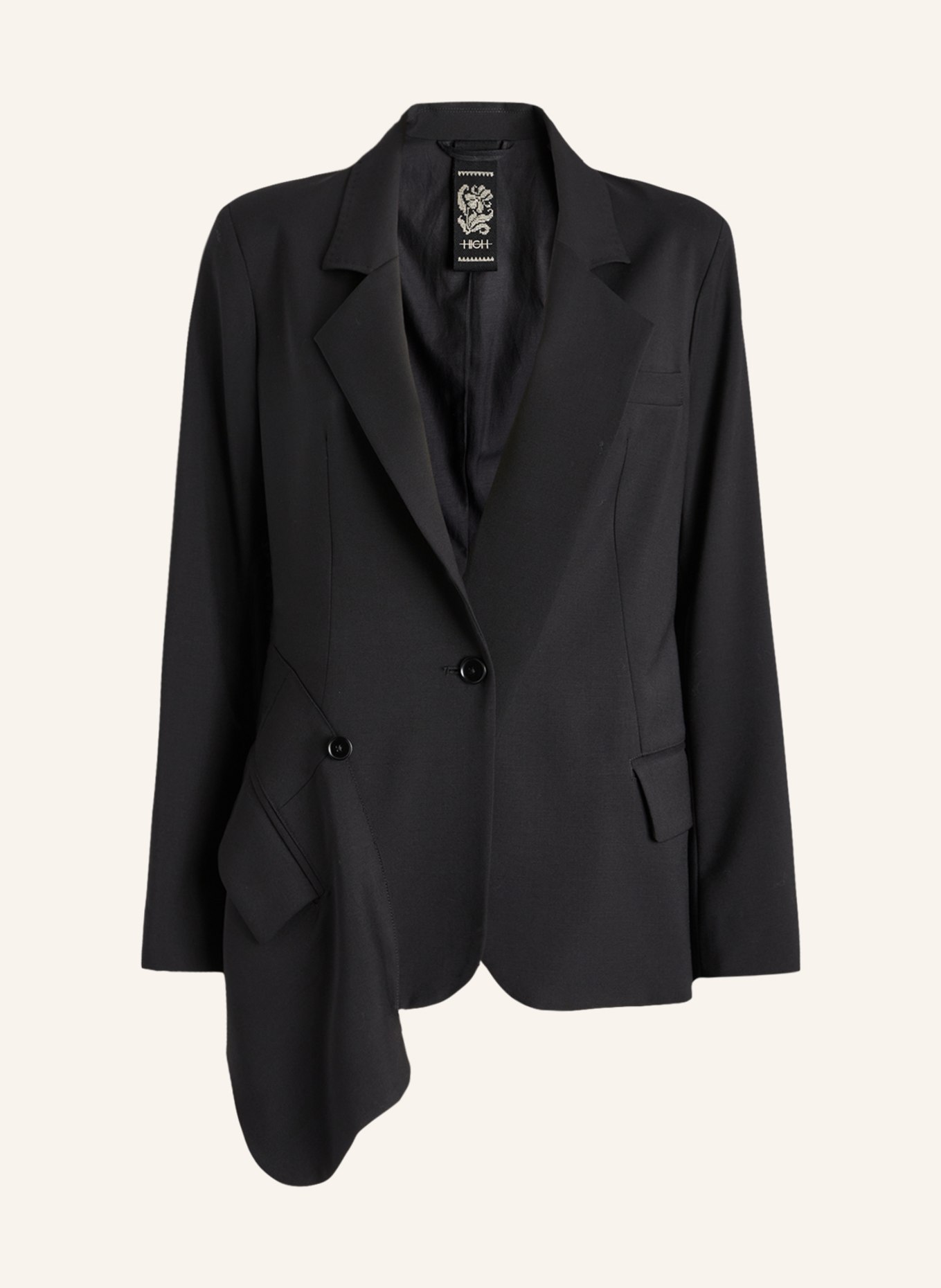 HIGH Blazer BACHCHAT: SCHWARZ