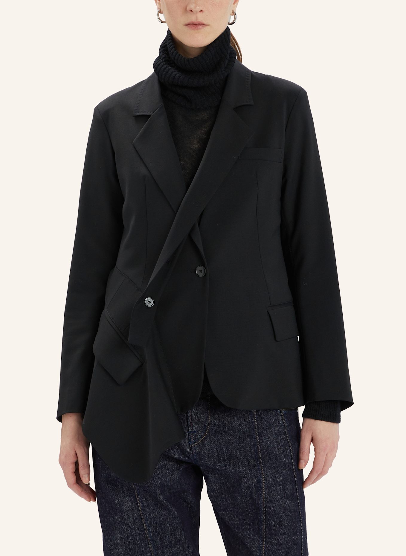 HIGH Blazer BACHCHAT: SCHWARZ