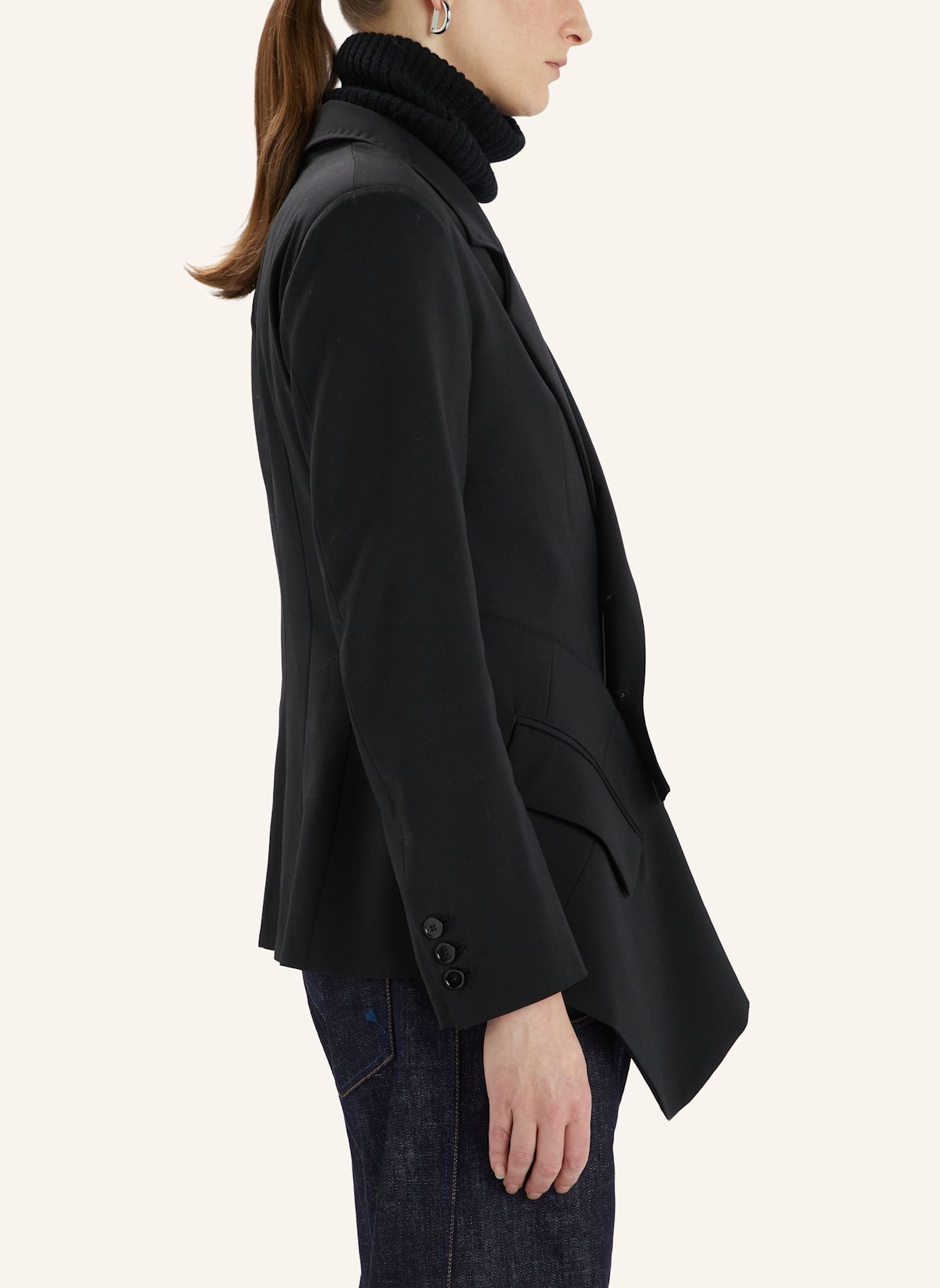 HIGH Blazer BACHCHAT: SCHWARZ