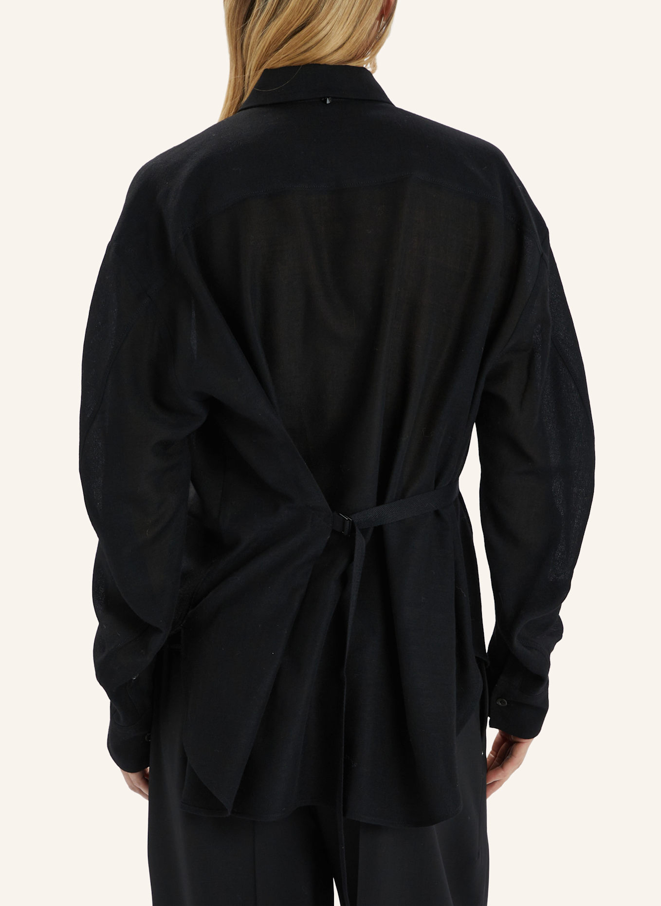 HIGH Hemdbluse SCOOT: SCHWARZ