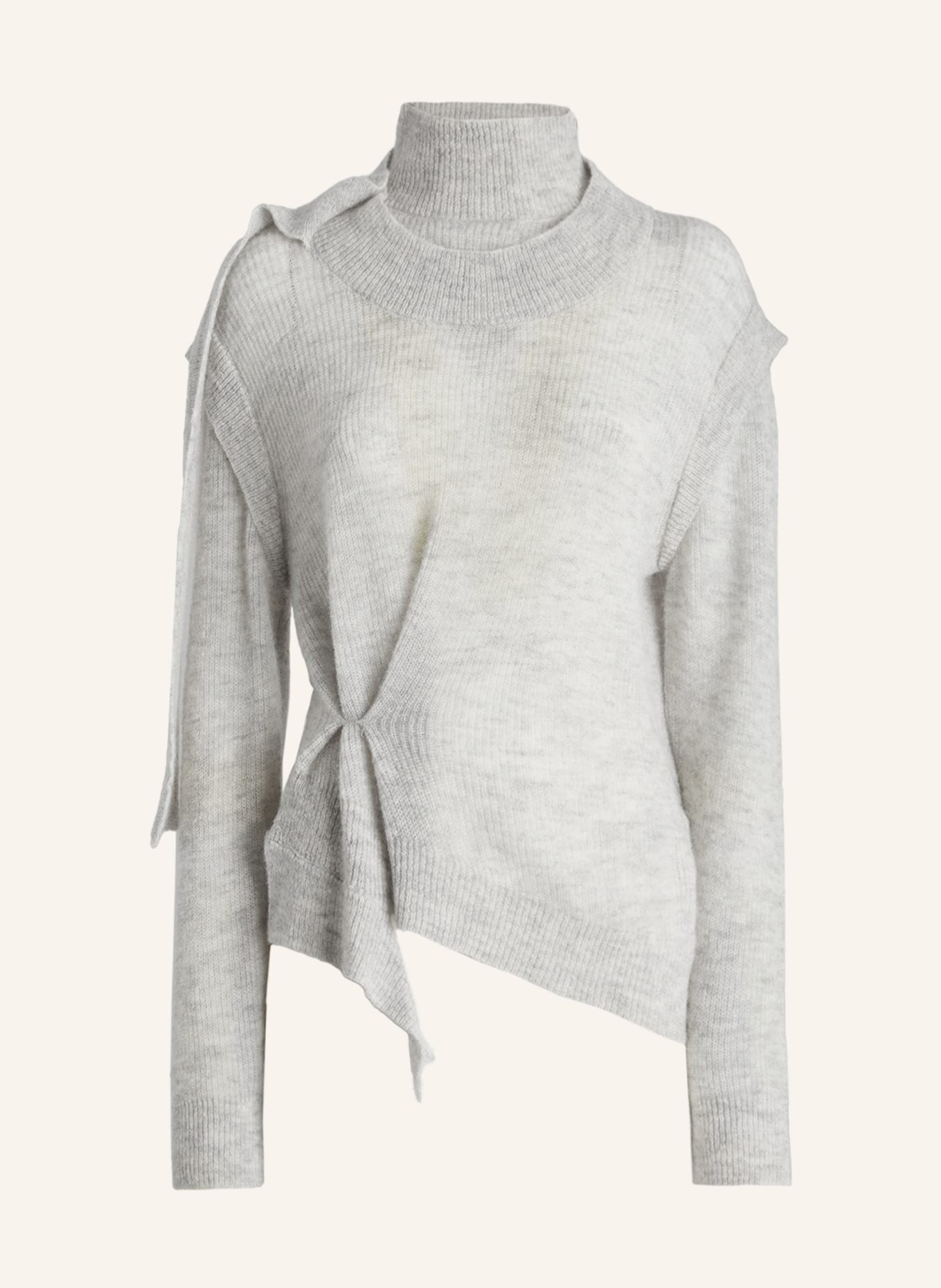 HIGH Rollkragenpullover CLIPPER: GRAU