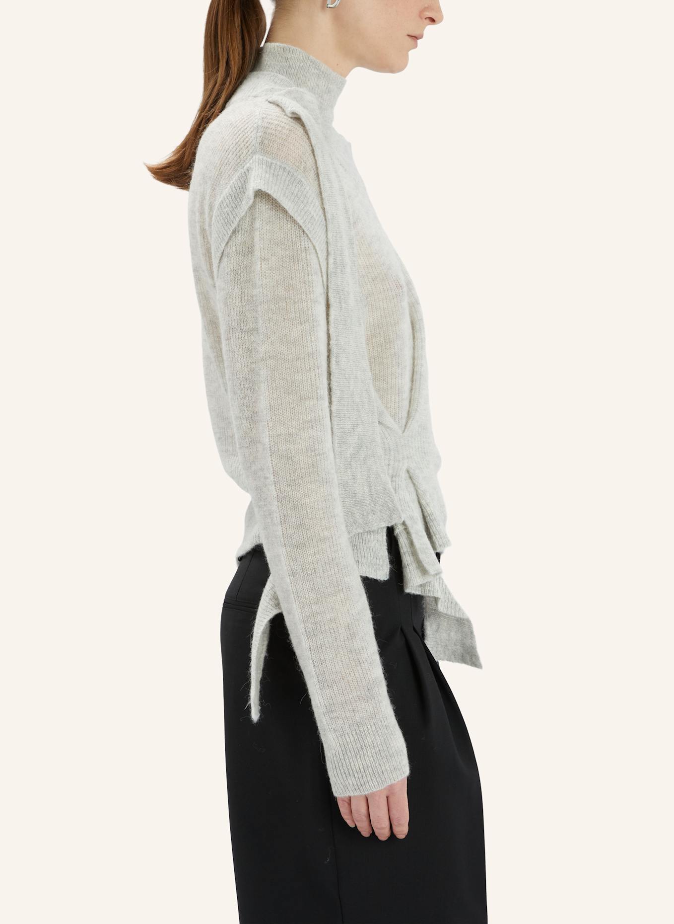 HIGH Rollkragenpullover CLIPPER: GRAU