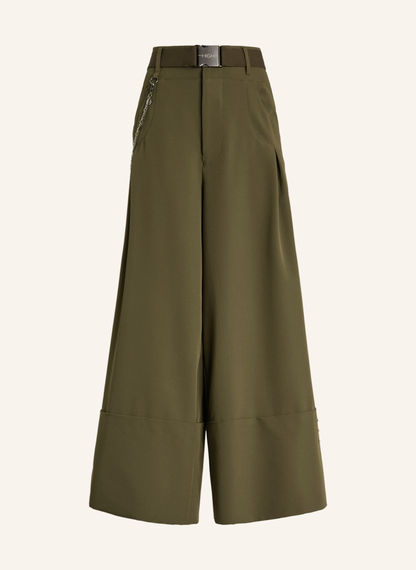 HIGH Hose GILLIE: GRÜN