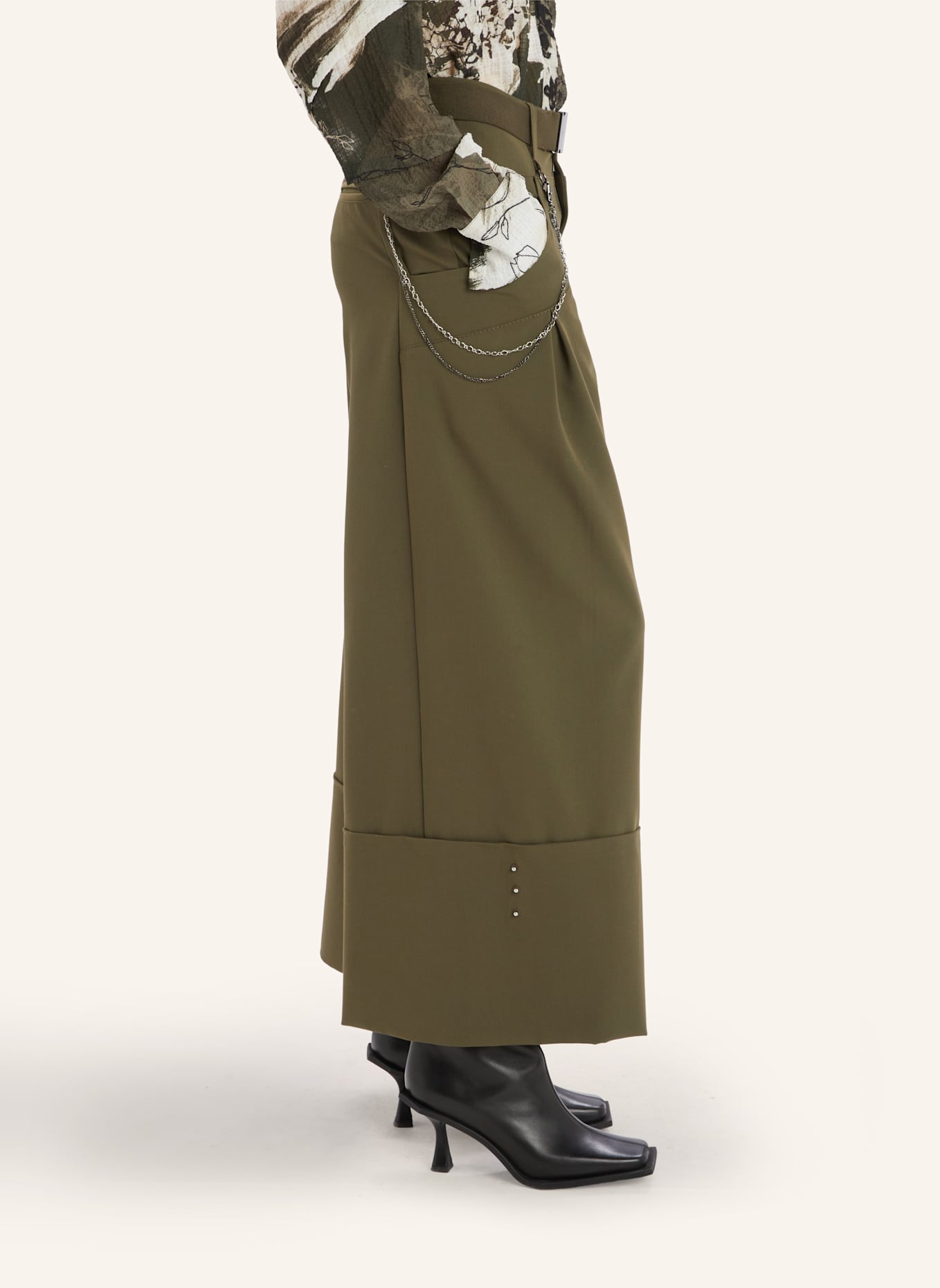 HIGH Hose GILLIE: GRÜN