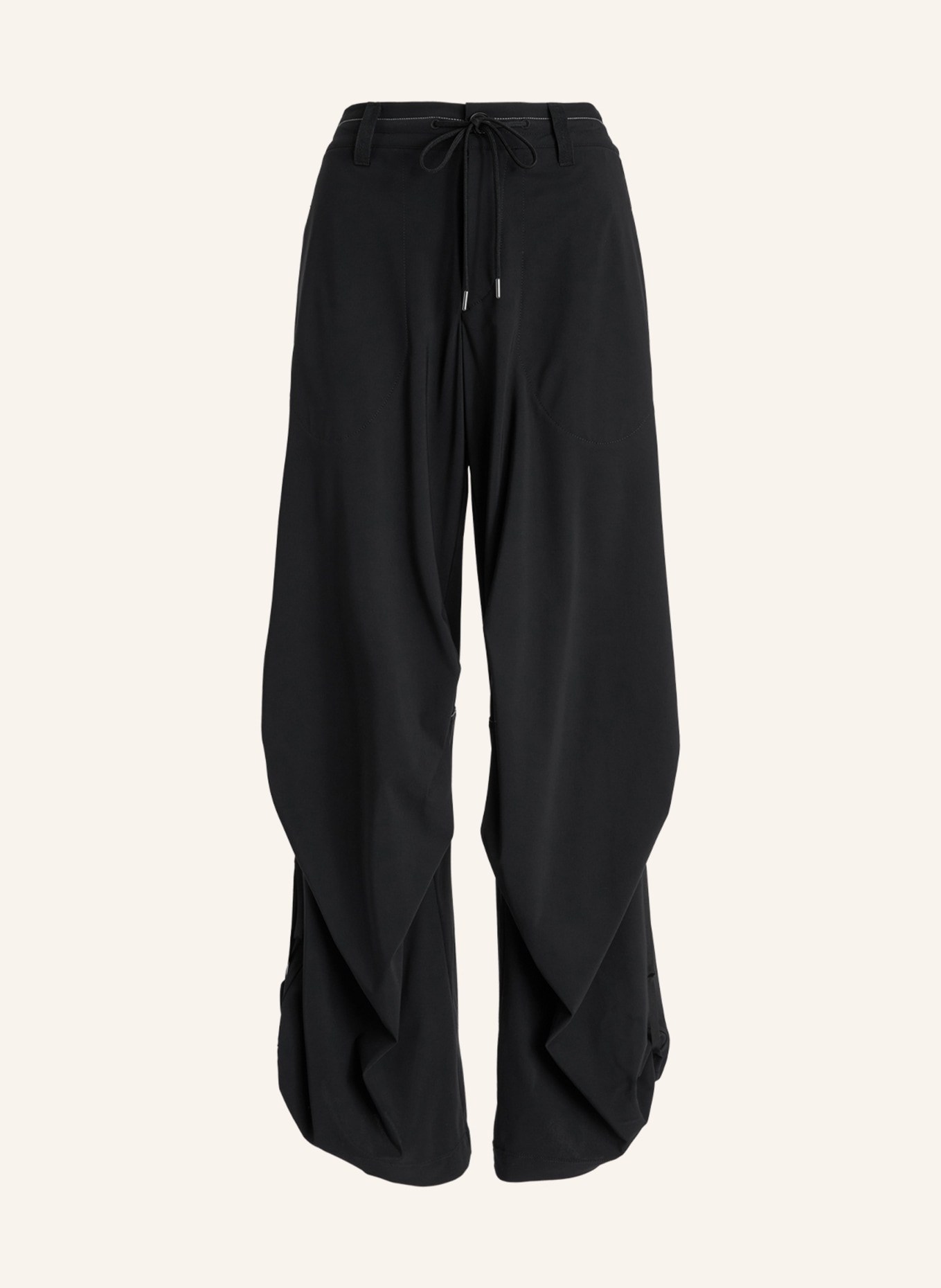 HIGH Hose OUTGOING im Jogging-Stil: SCHWARZ