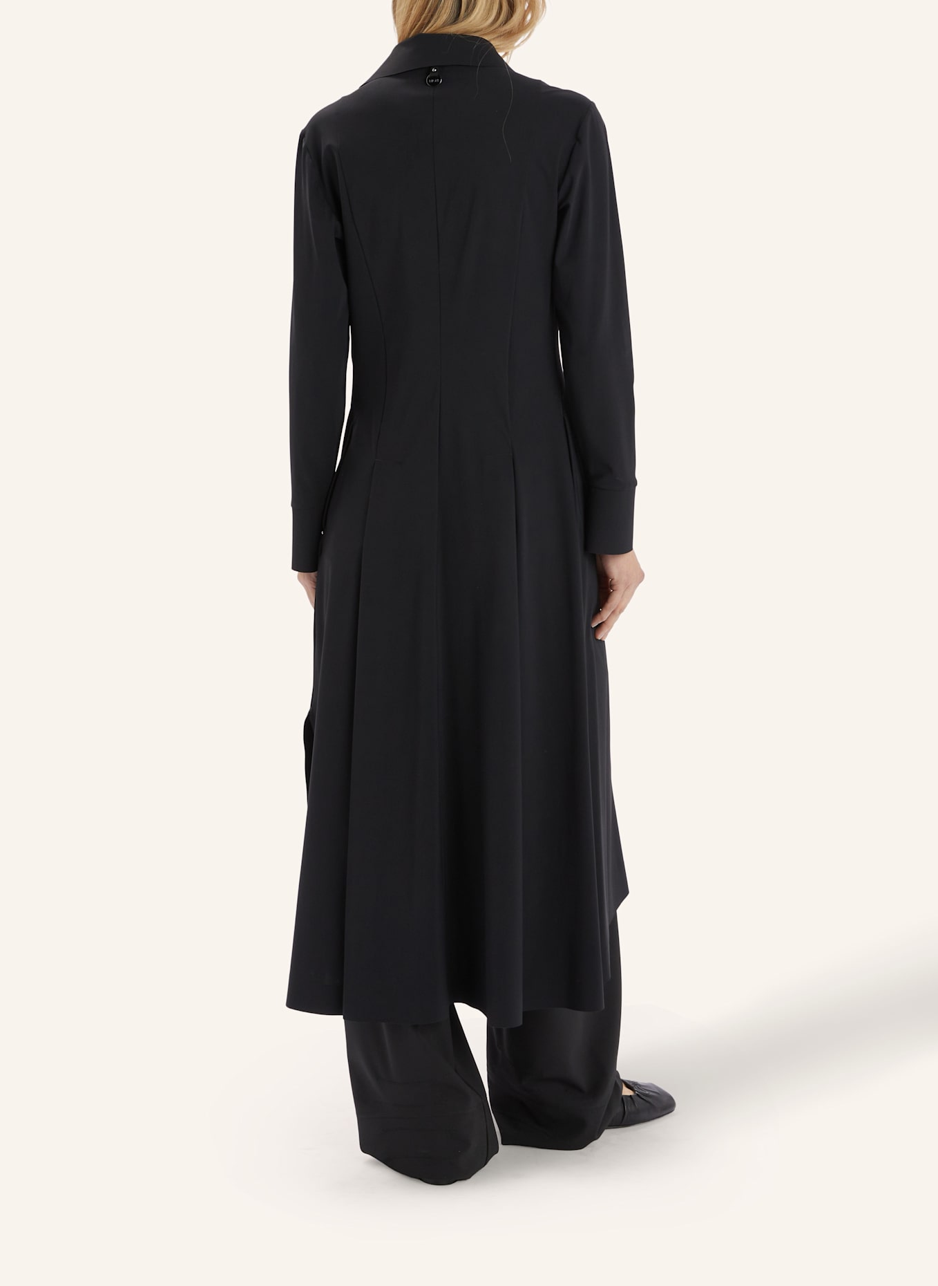 HIGH Hemdblusenkleid AUDACIOUS: SCHWARZ