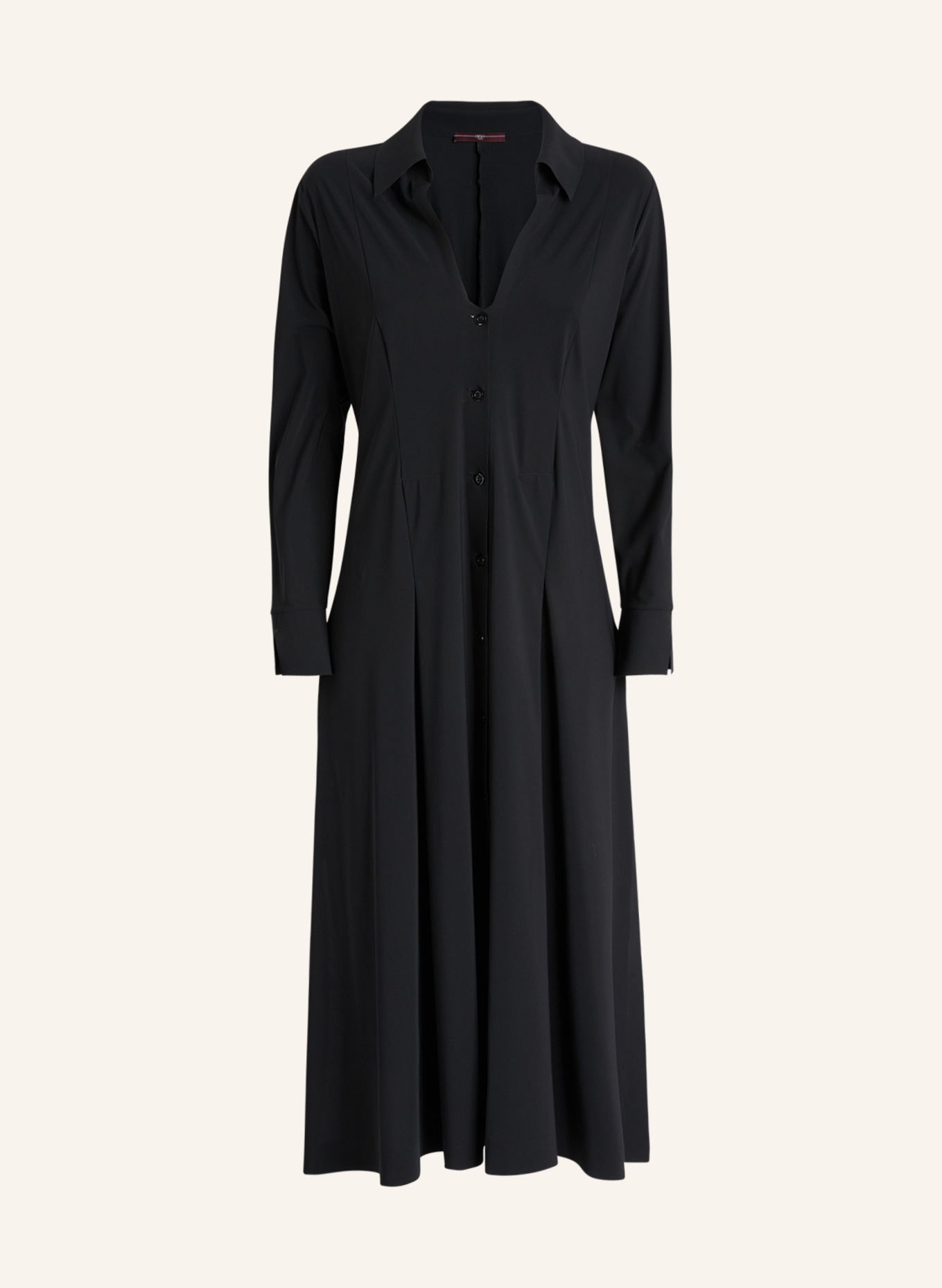 HIGH Hemdblusenkleid AUDACIOUS: SCHWARZ