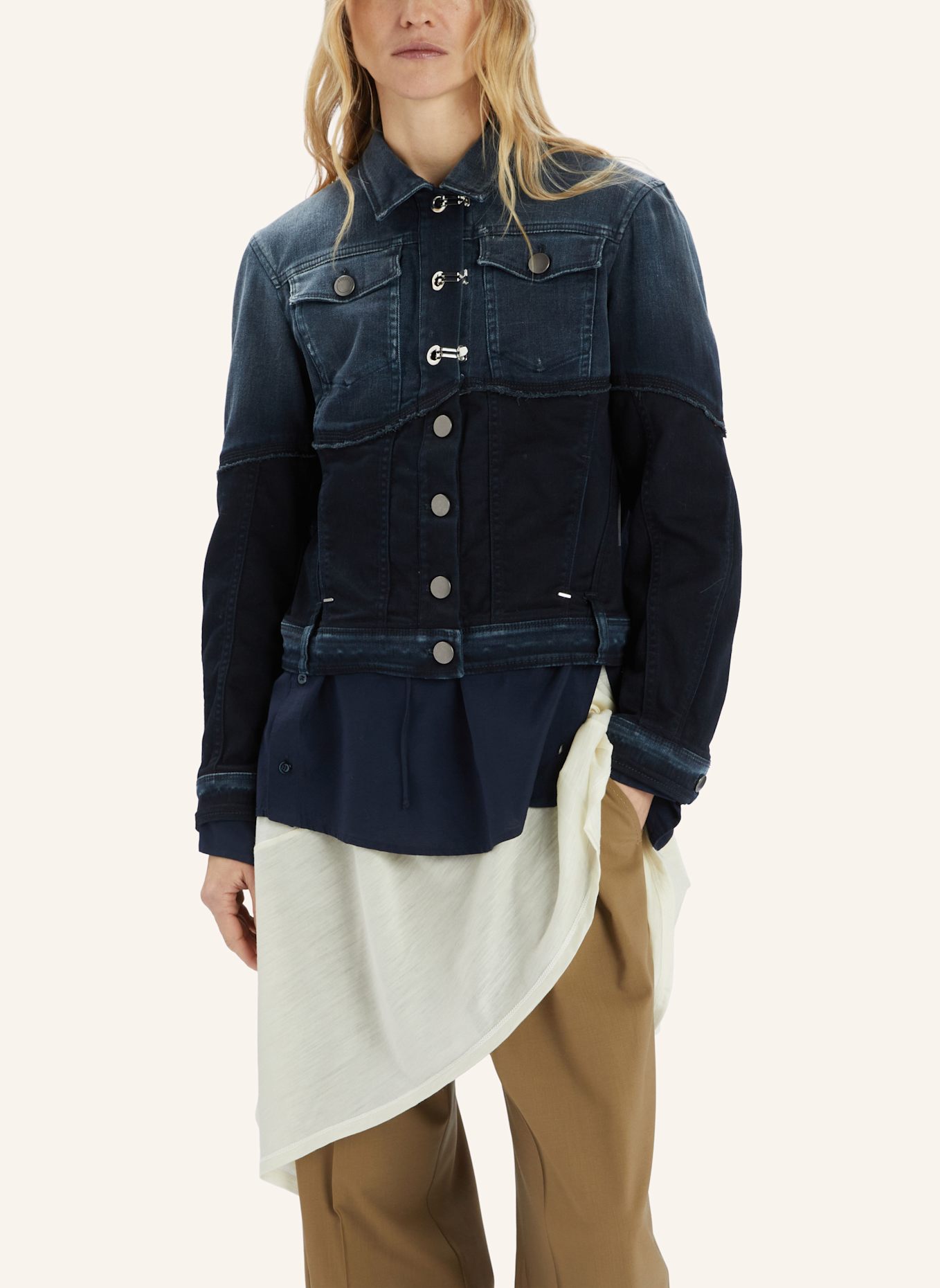 HIGH Jeansjacke BOUNDER: BLAU