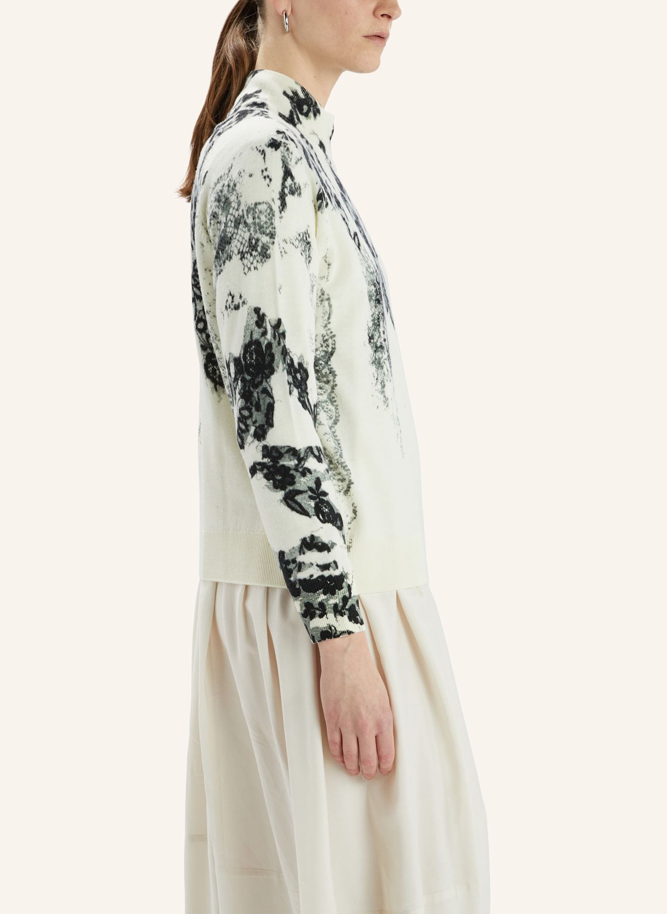 HIGH Pullover RAMSEY: WEISS