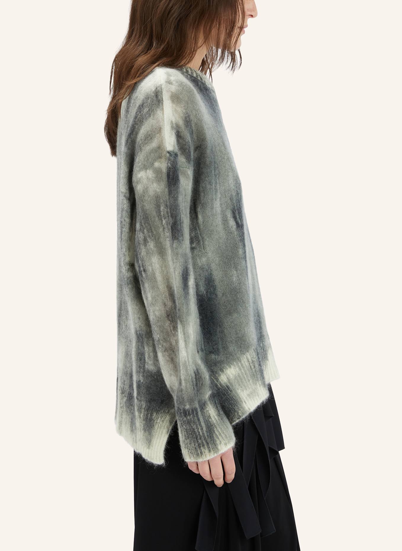 HIGH Pullover NEUTRON mit Mohair und Alpaka: GRAU