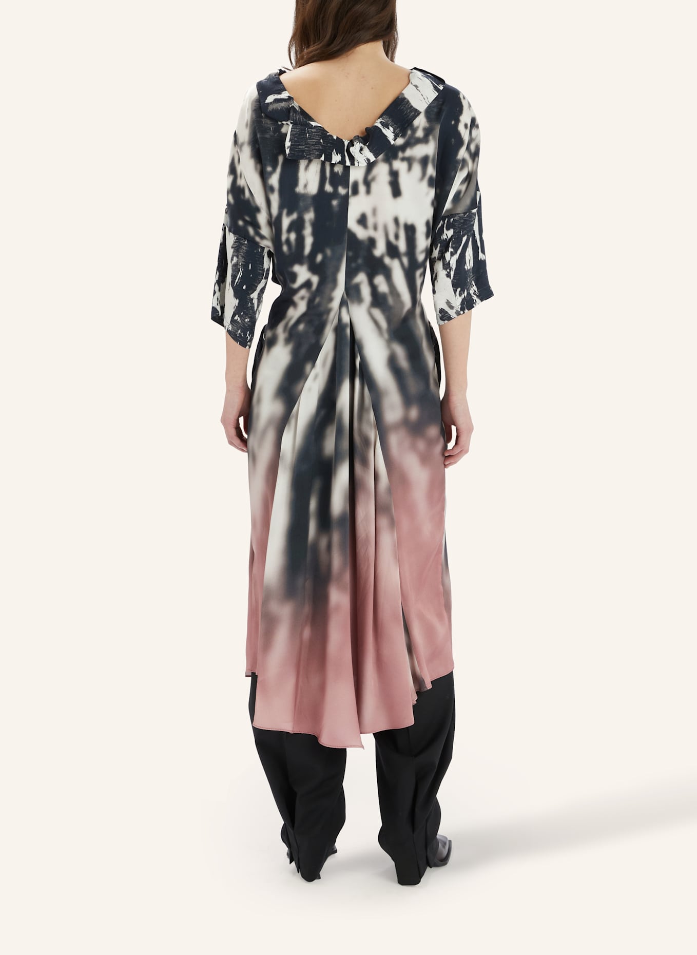 HIGH Kleid STOP PRESS: BRAUN/ COGNAC