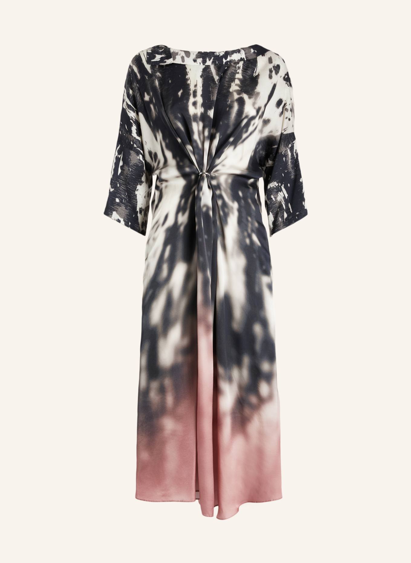 HIGH Kleid STOP PRESS: BRAUN/ COGNAC