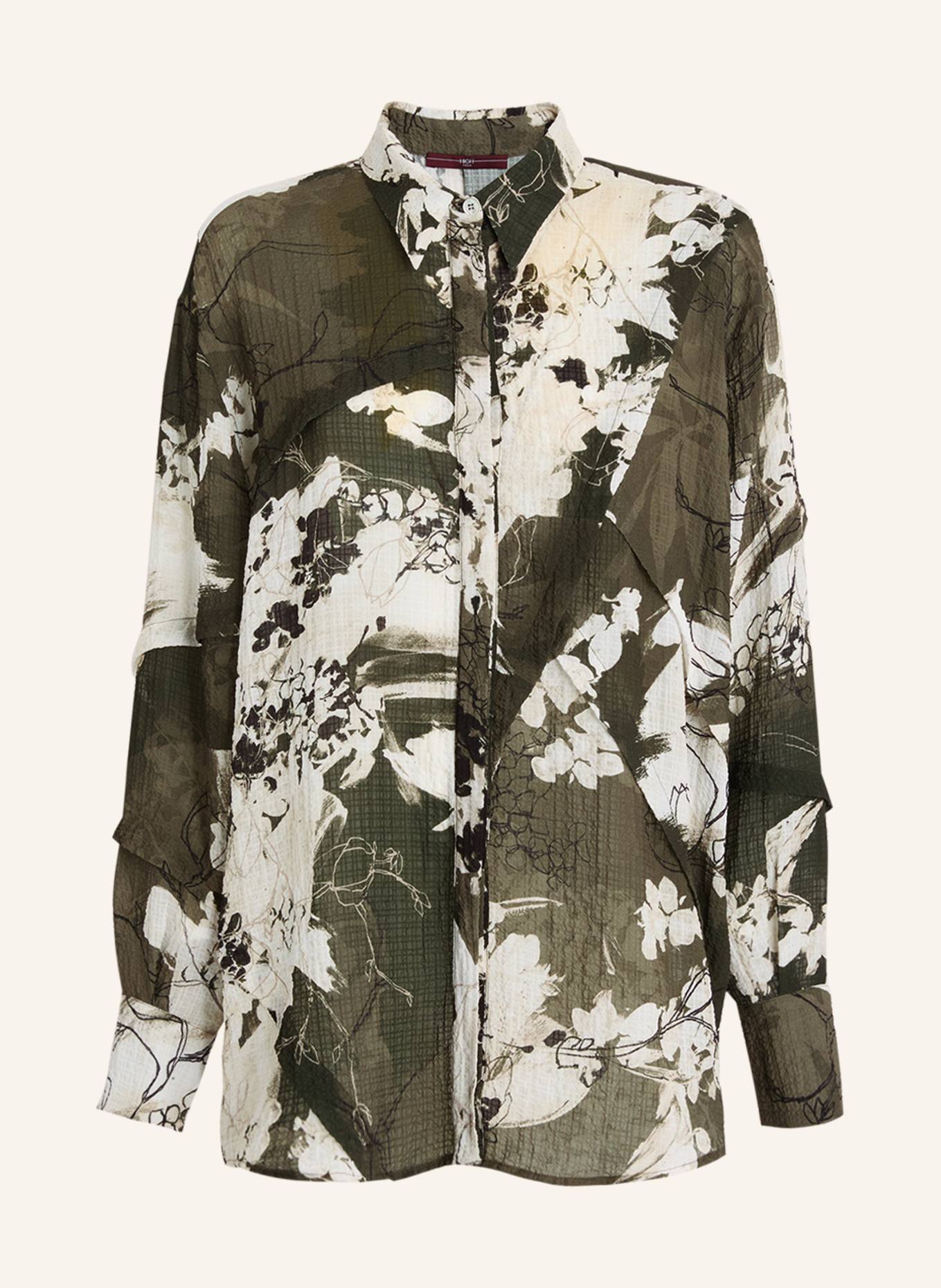 HIGH Hemdbluse WARRANT: BEIGE