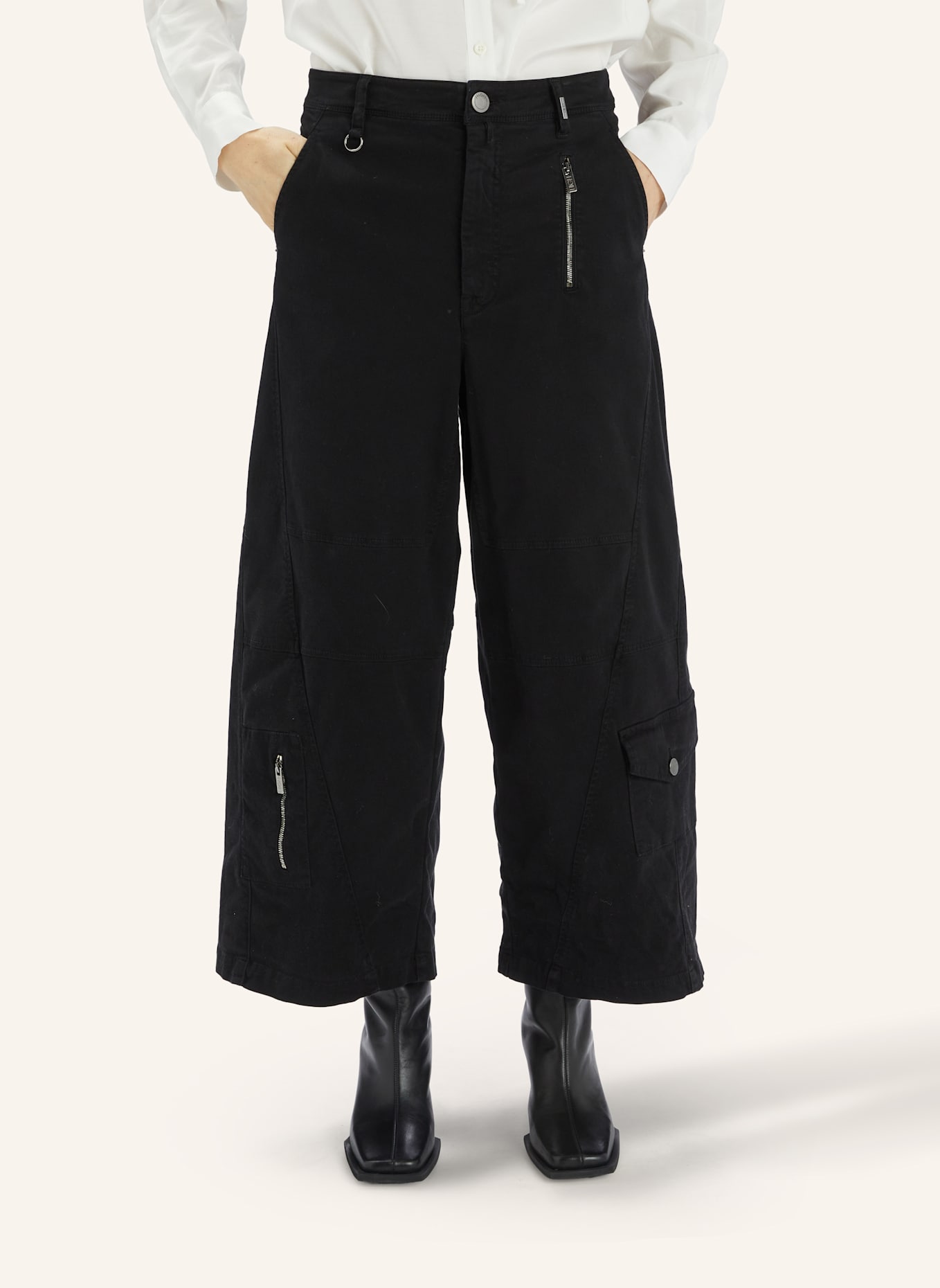 HIGH Culotte OUT RUN: SCHWARZ