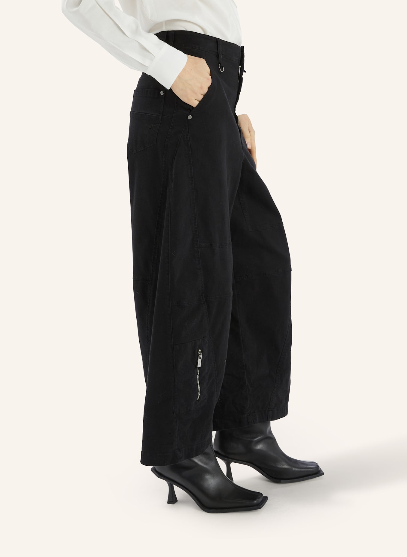 HIGH Culotte OUT RUN: SCHWARZ