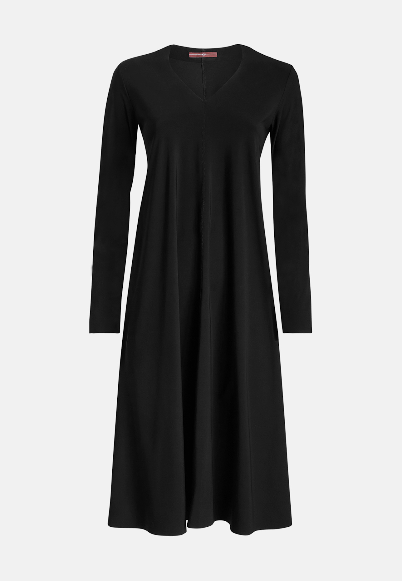 HIGH Jerseykleid FREYA: SCHWARZ