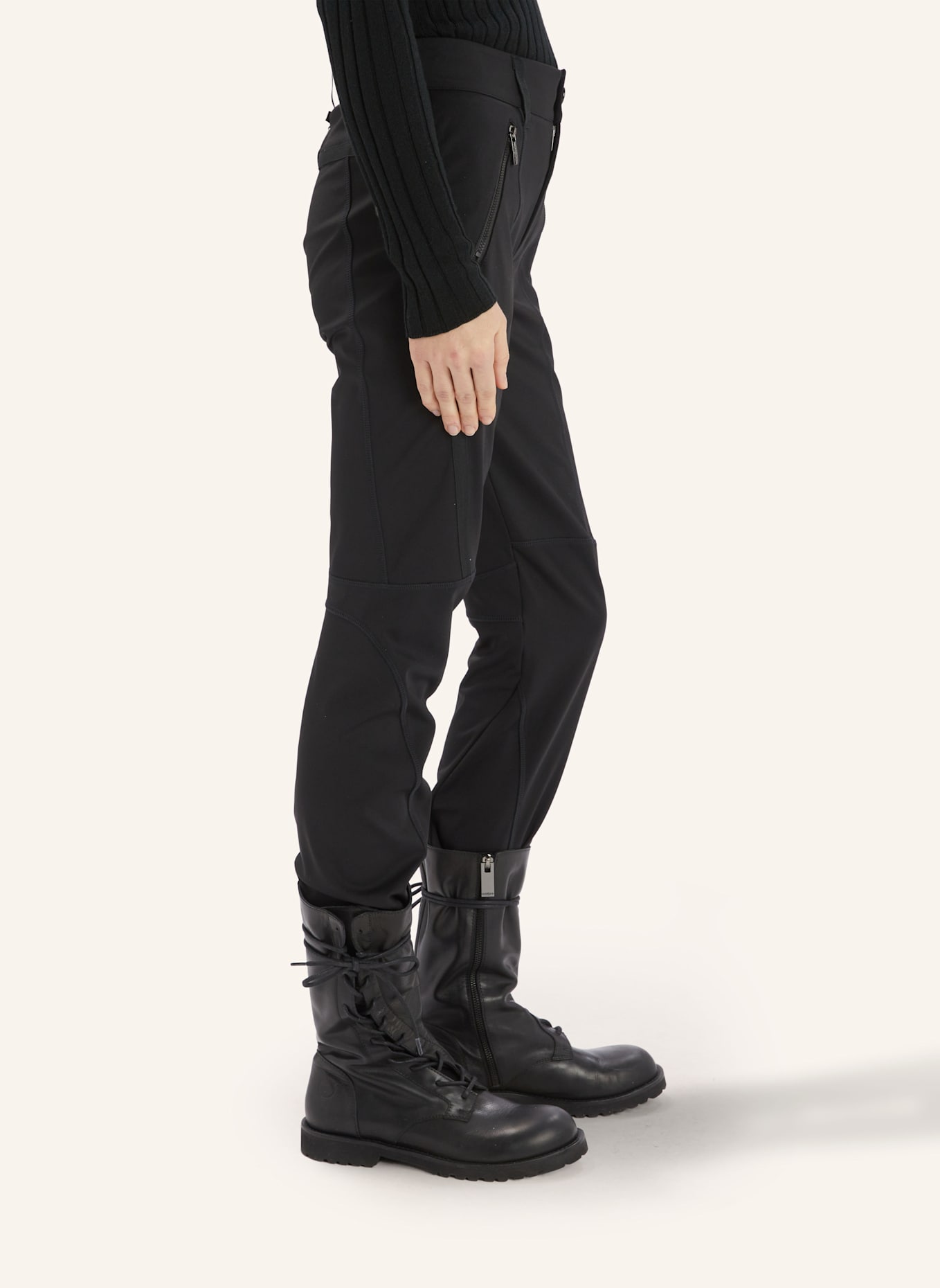 HIGH Hose DETAIN: SCHWARZ