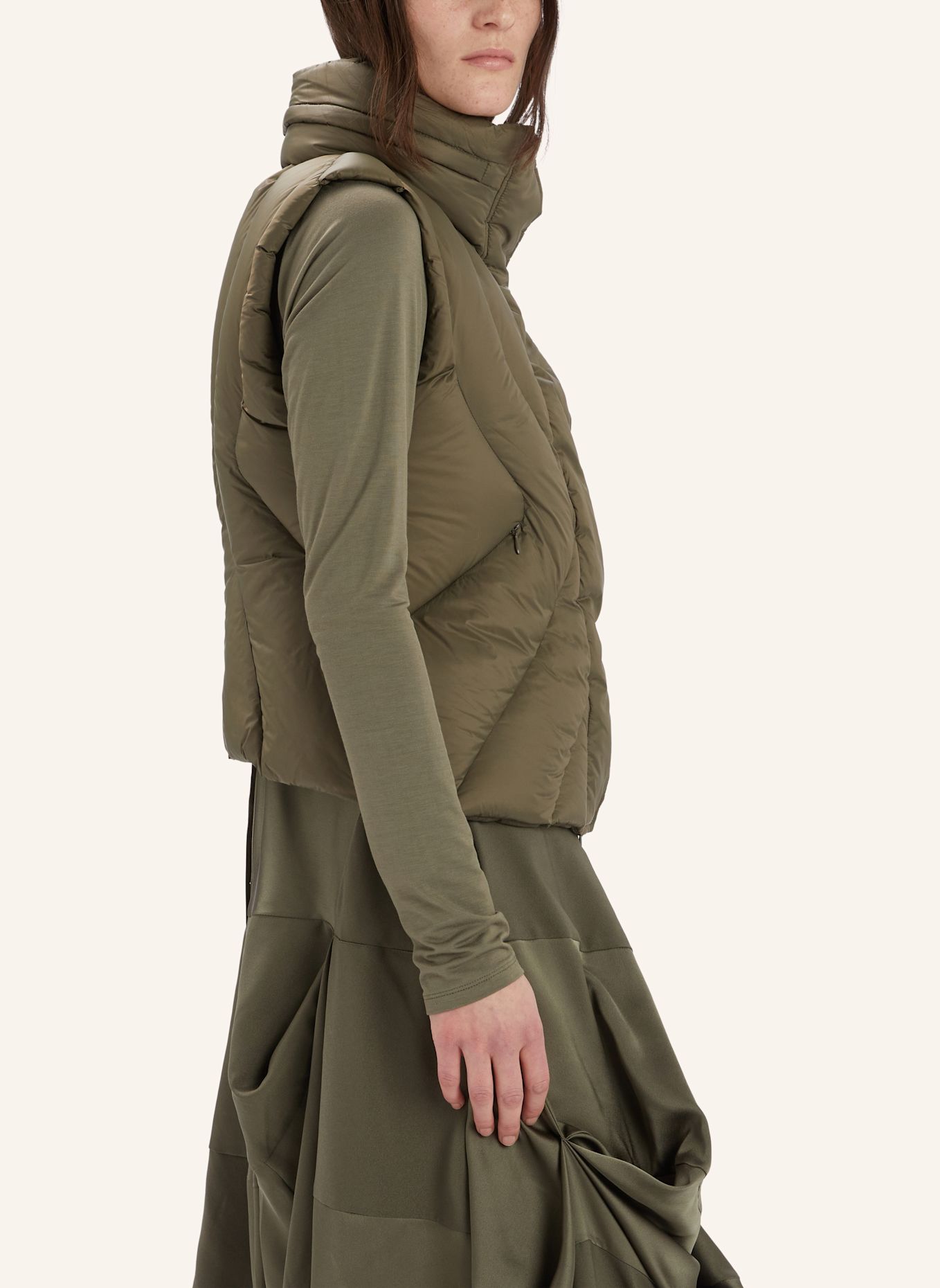 HIGH Daunenweste SPIFFY: GRÜN