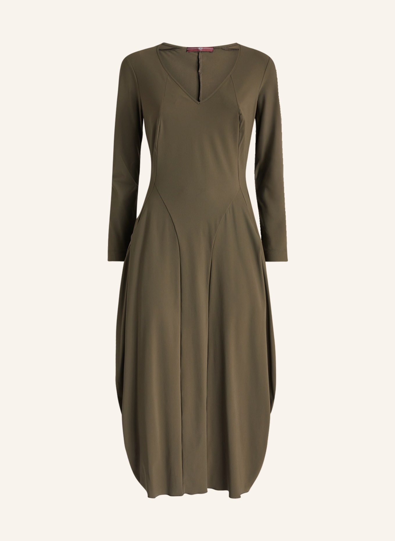 HIGH Jerseykleid AT-LENGTH: GRÜN