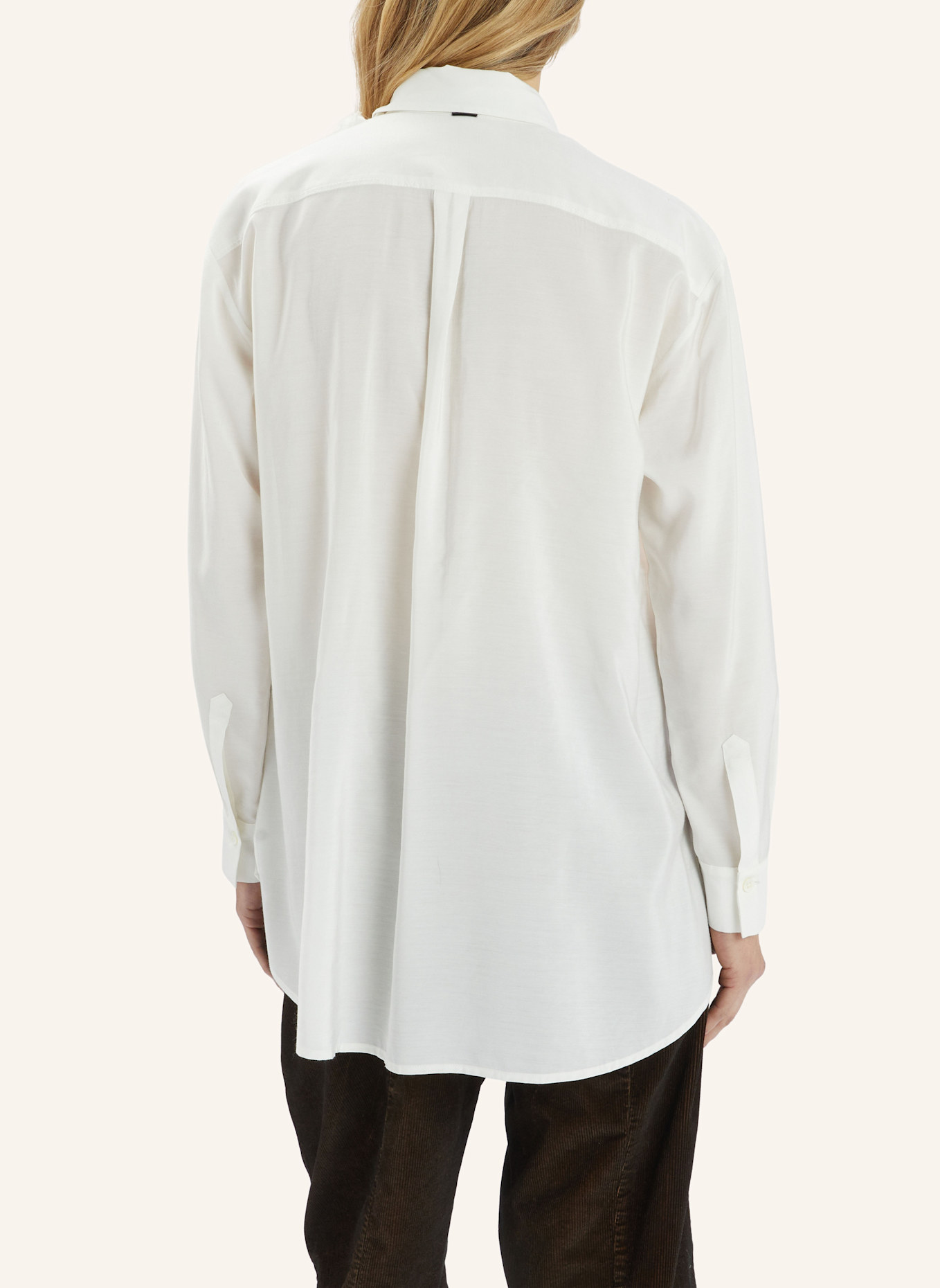 HIGH Hemdbluse DUSTY: WEISS