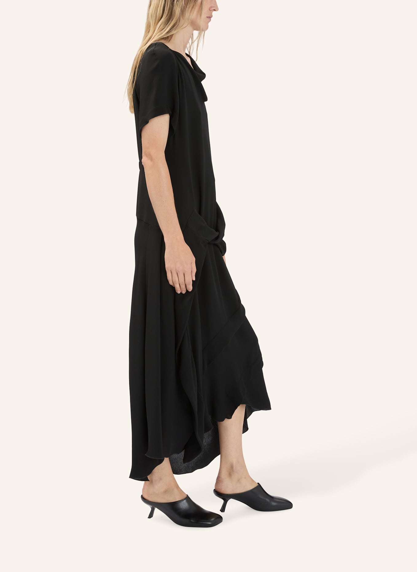 HIGH Kleid TILDA: SCHWARZ
