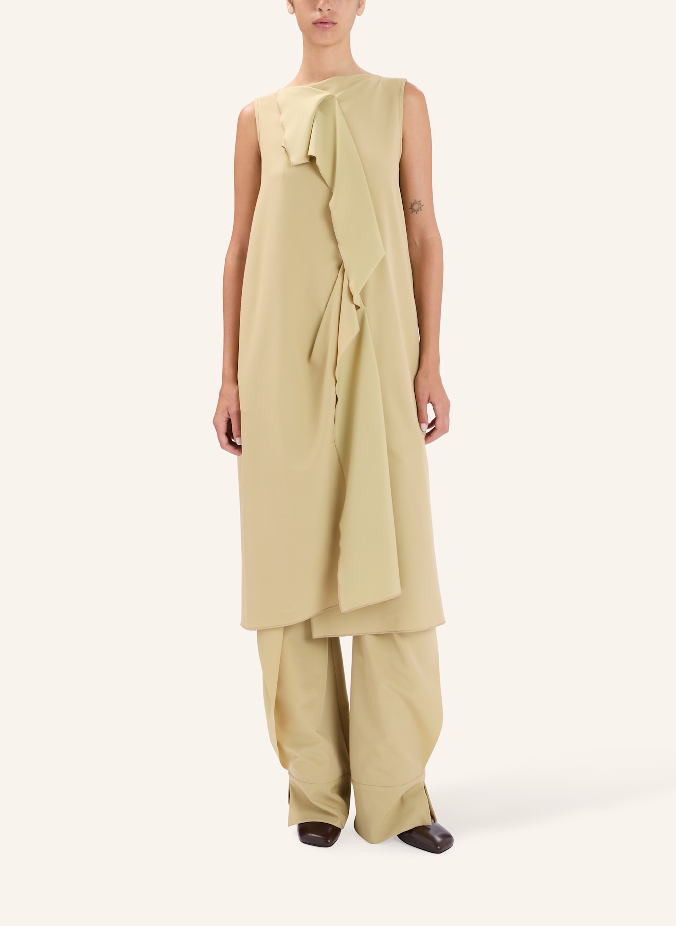 HIGH Kleid SONAR: BEIGE