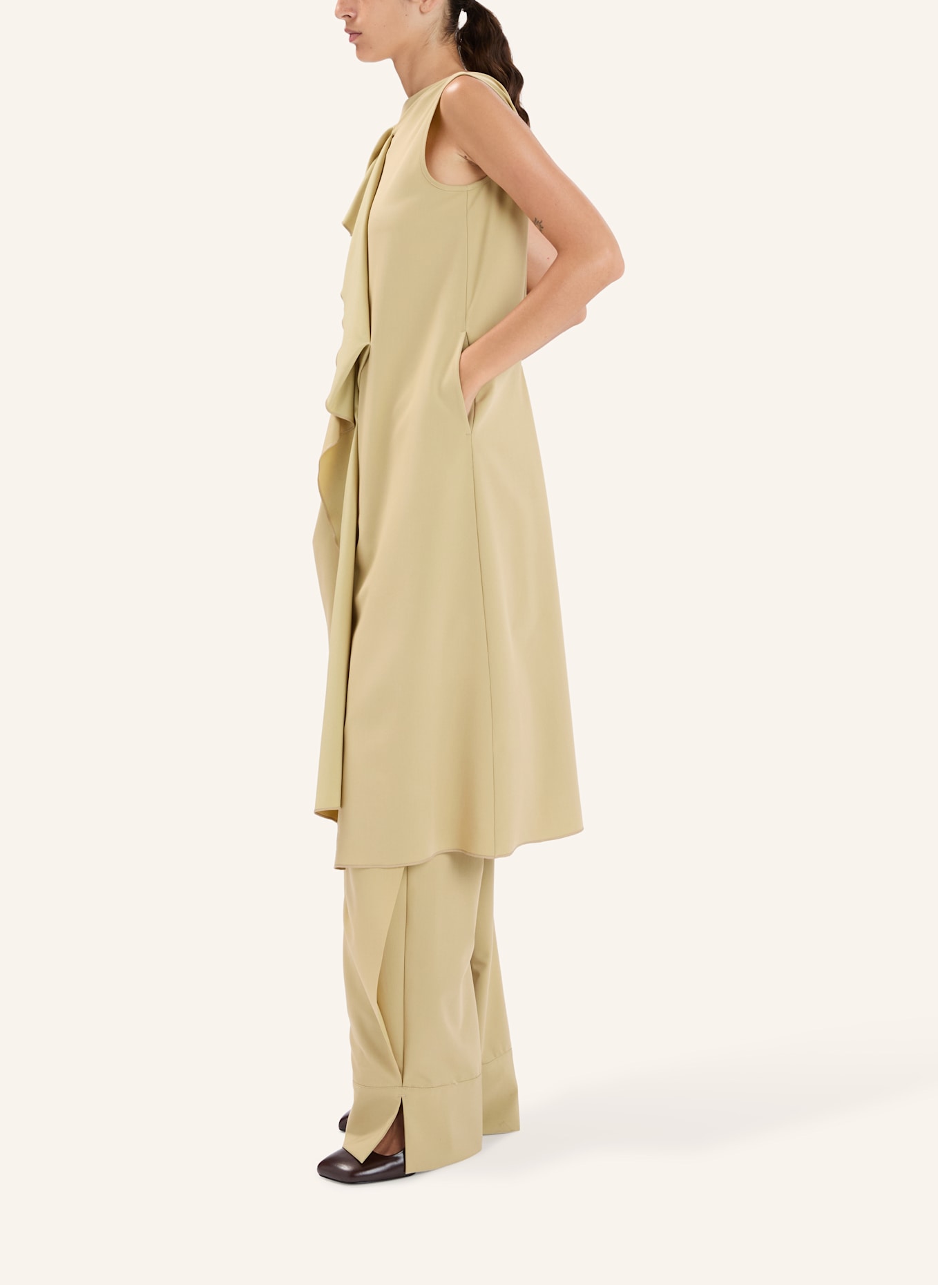 HIGH Kleid SONAR: BEIGE