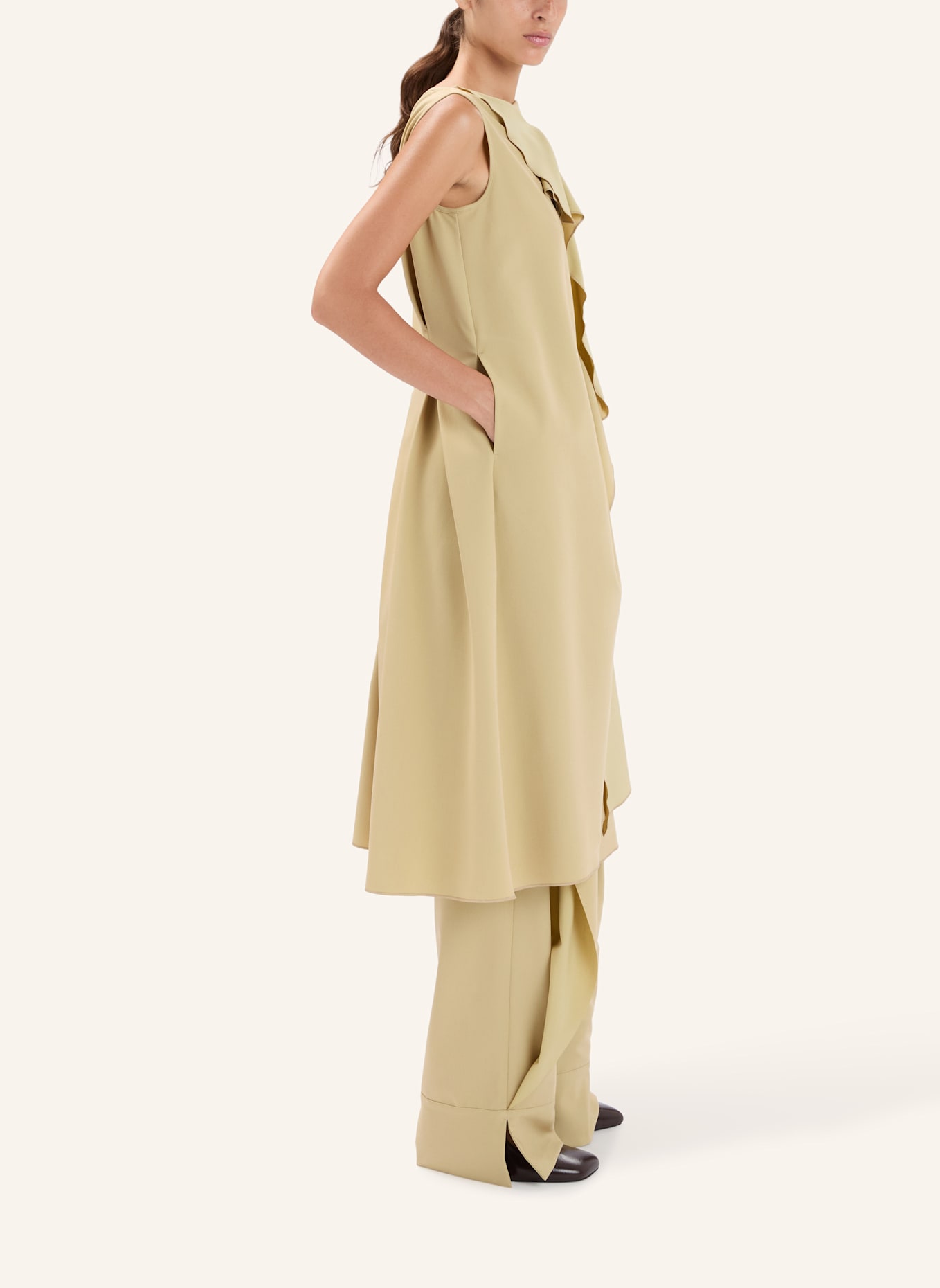HIGH Kleid SONAR: BEIGE