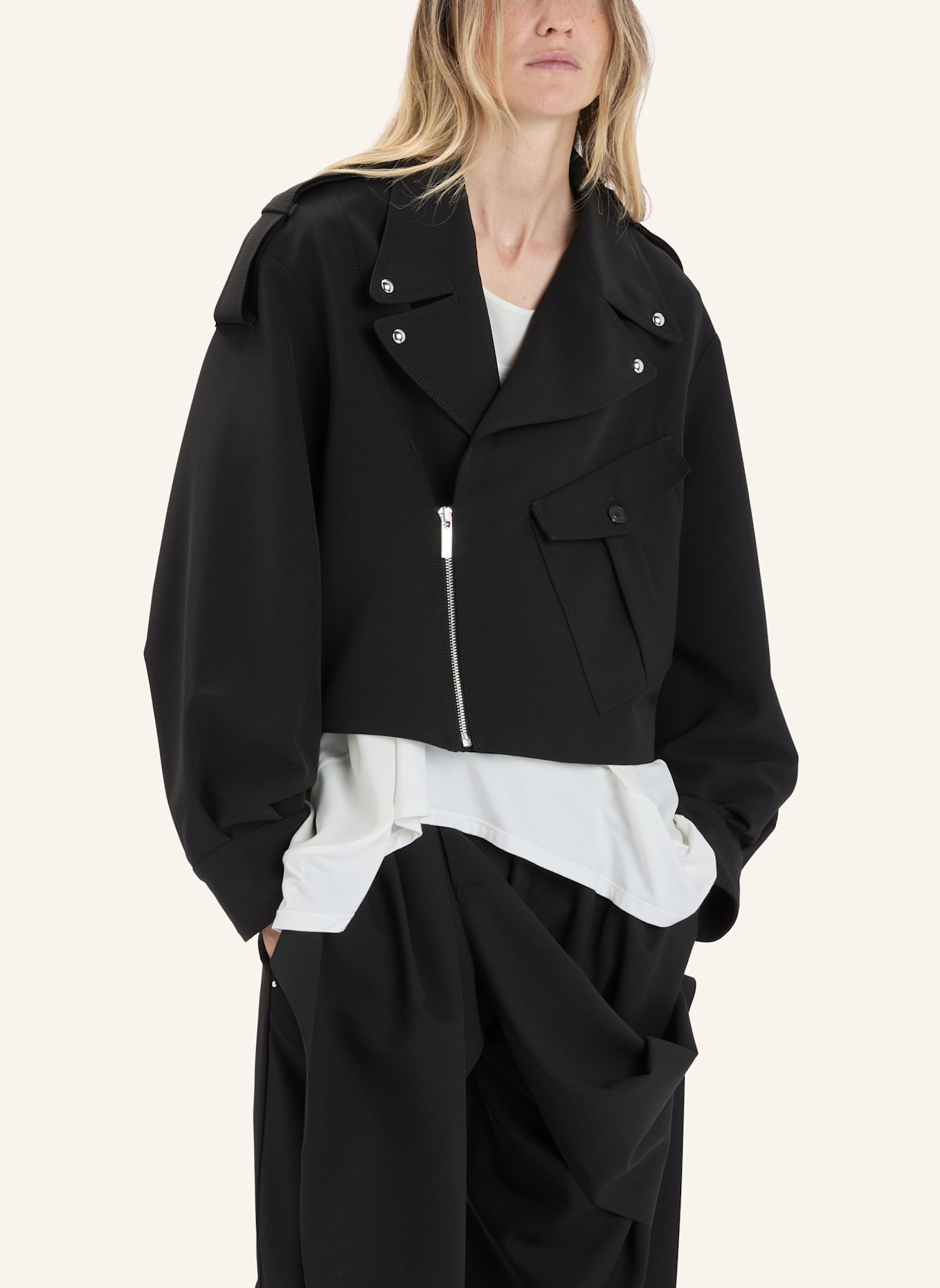 HIGH Bikerjacke YUKATA: SCHWARZ