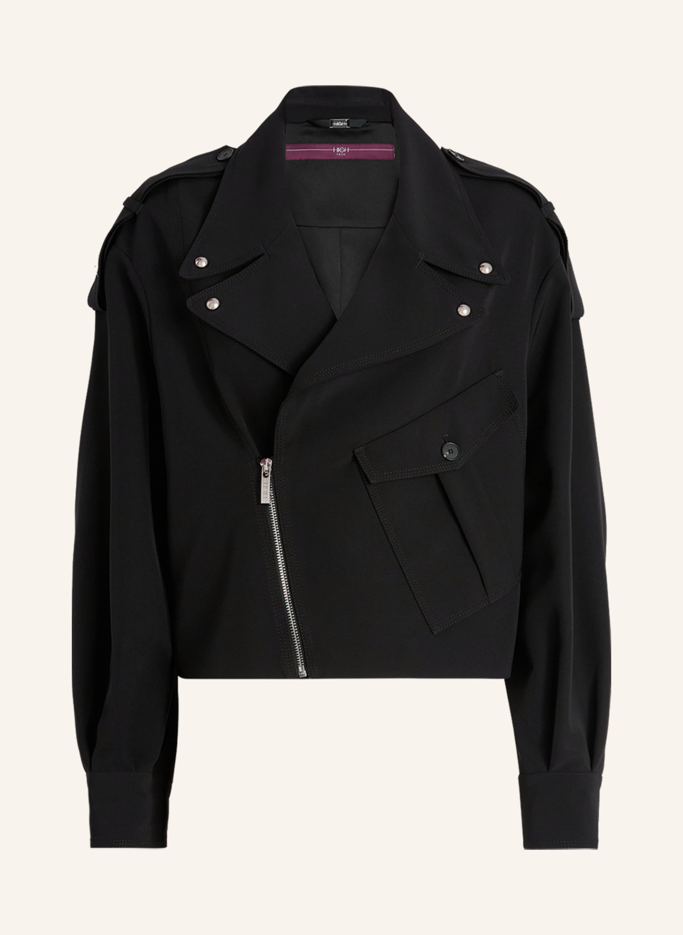 HIGH Bikerjacke YUKATA: SCHWARZ