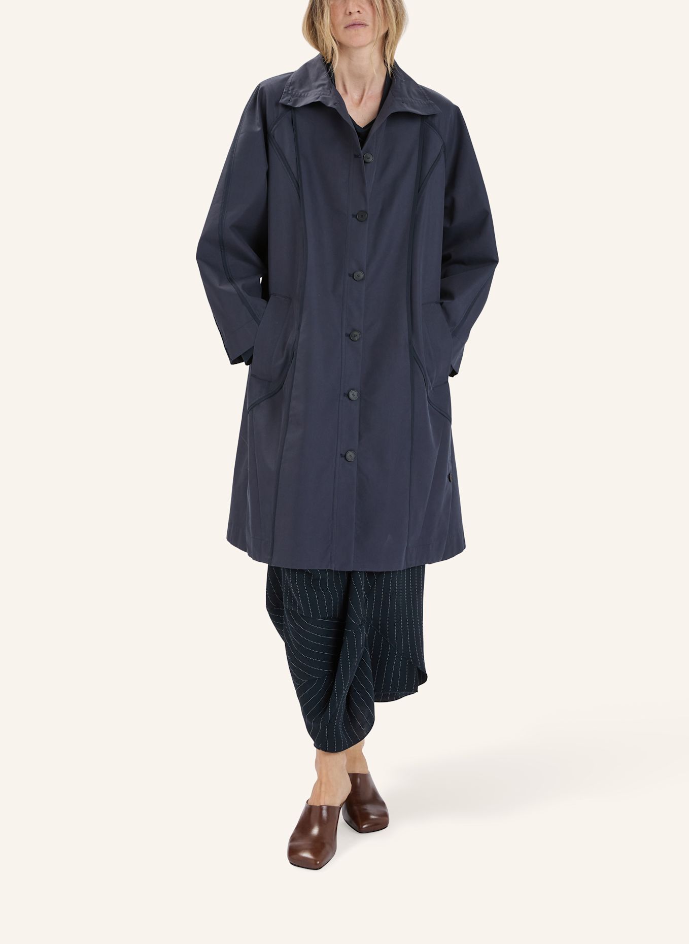 HIGH Mantel PETUNIA: BLAU