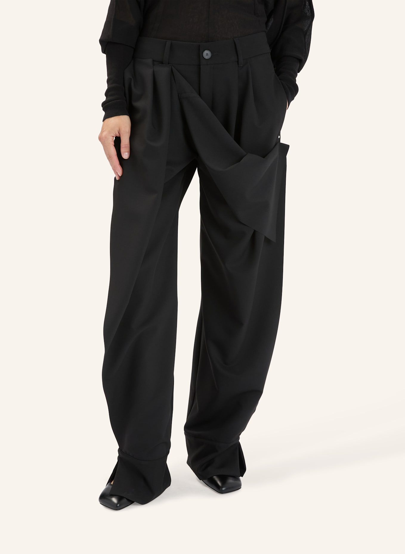 HIGH Hose HAVERSHAM: SCHWARZ