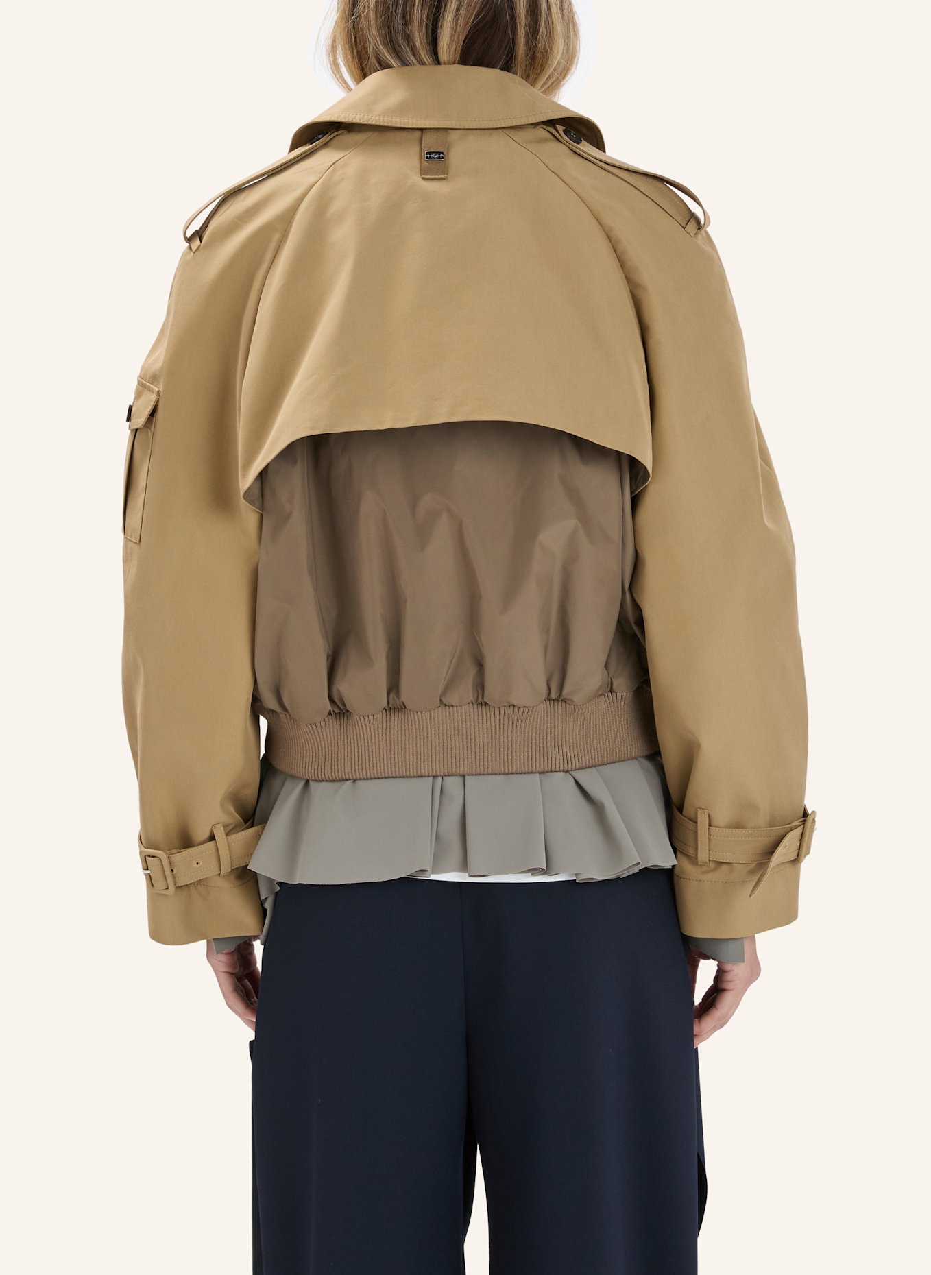 HIGH Jacke STREET: BEIGE