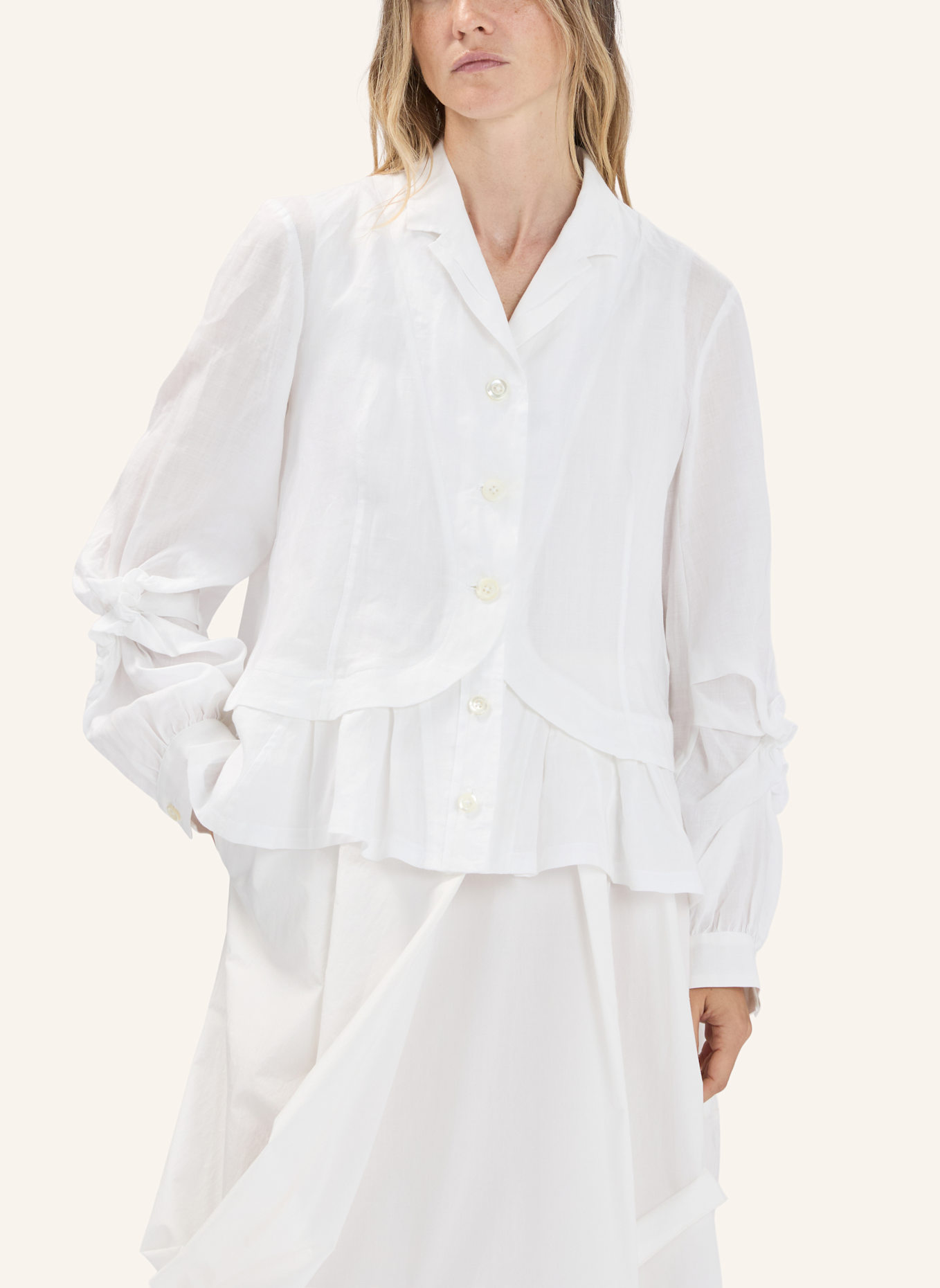 HIGH Jacke MOONSHINE: WEISS