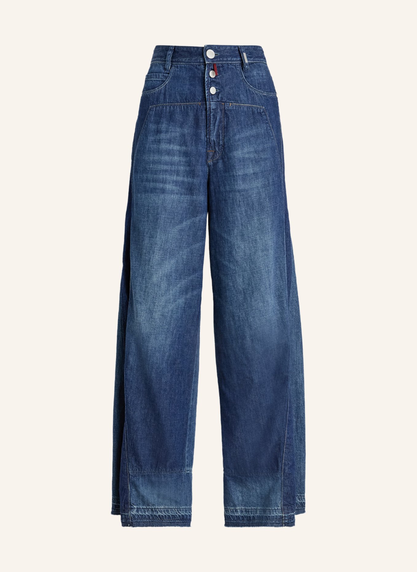 HIGH Wide-Leg Jeans SUSPECT: BLUE