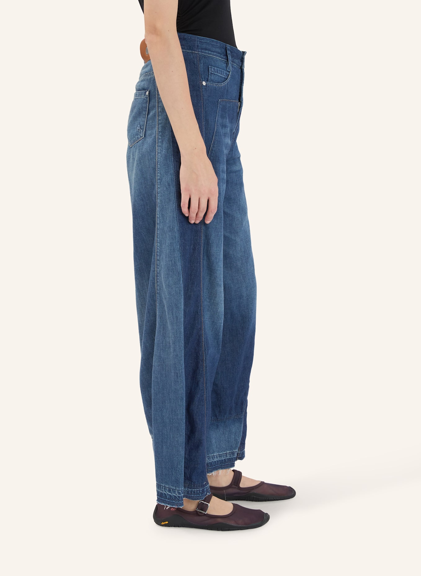 HIGH Wide-Leg Jeans SUSPECT: BLUE