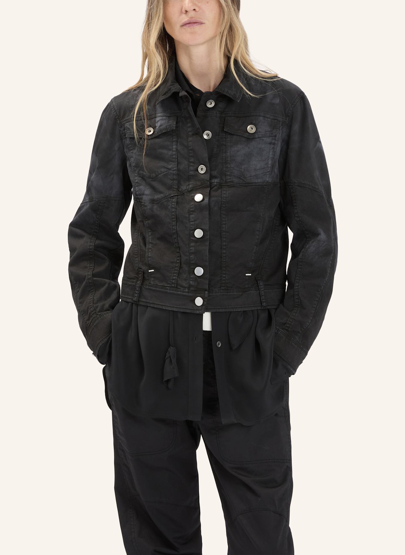 HIGH Jacke BOUNDER: SCHWARZ