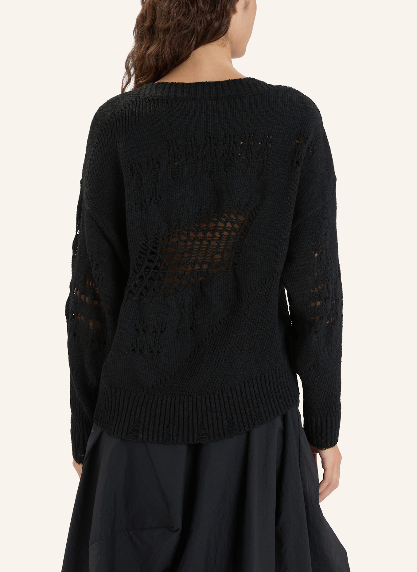 HIGH Strickwaren BLOAT: SCHWARZ