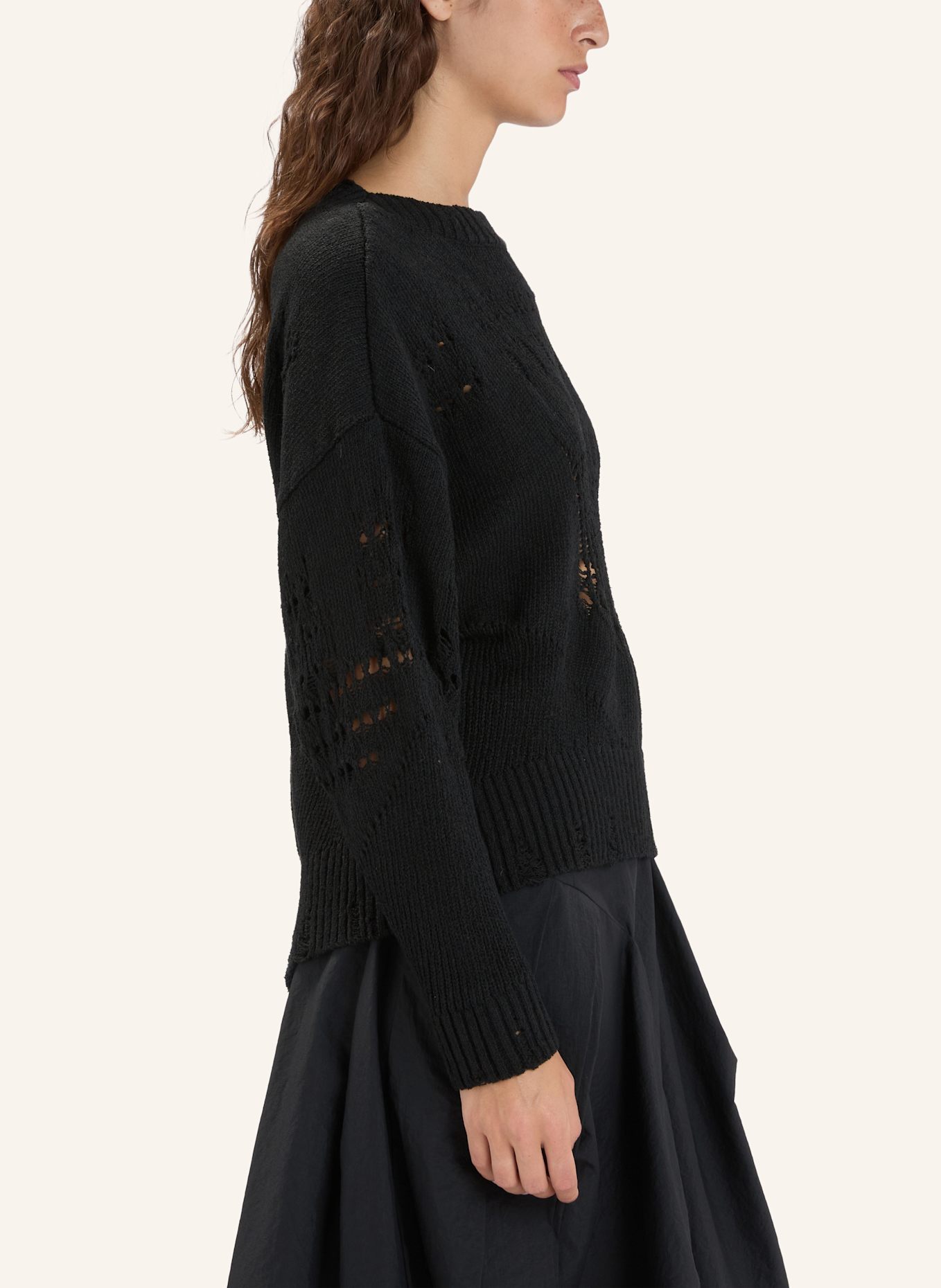 HIGH Strickwaren BLOAT: SCHWARZ