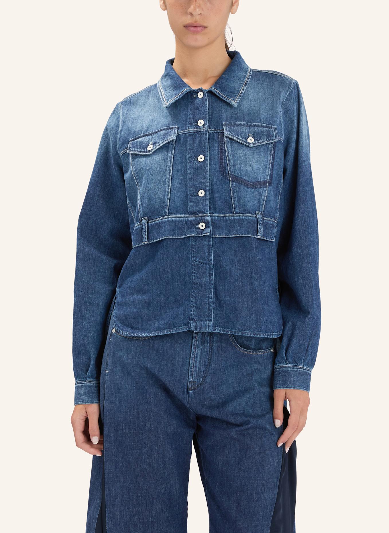 HIGH Jeansbluse MAJORETTE: BLAU