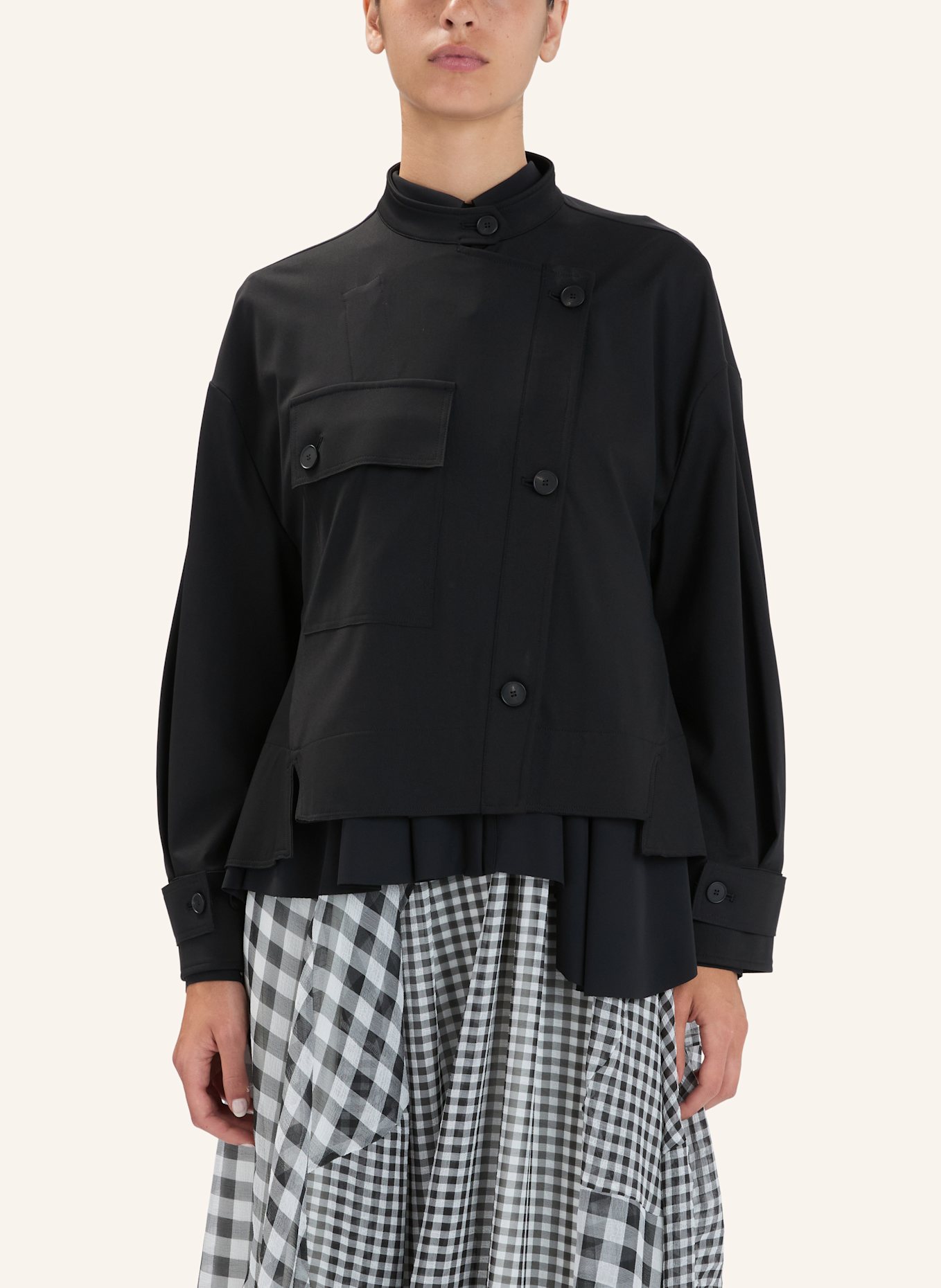 HIGH Hemdjacke PUPPY: SCHWARZ