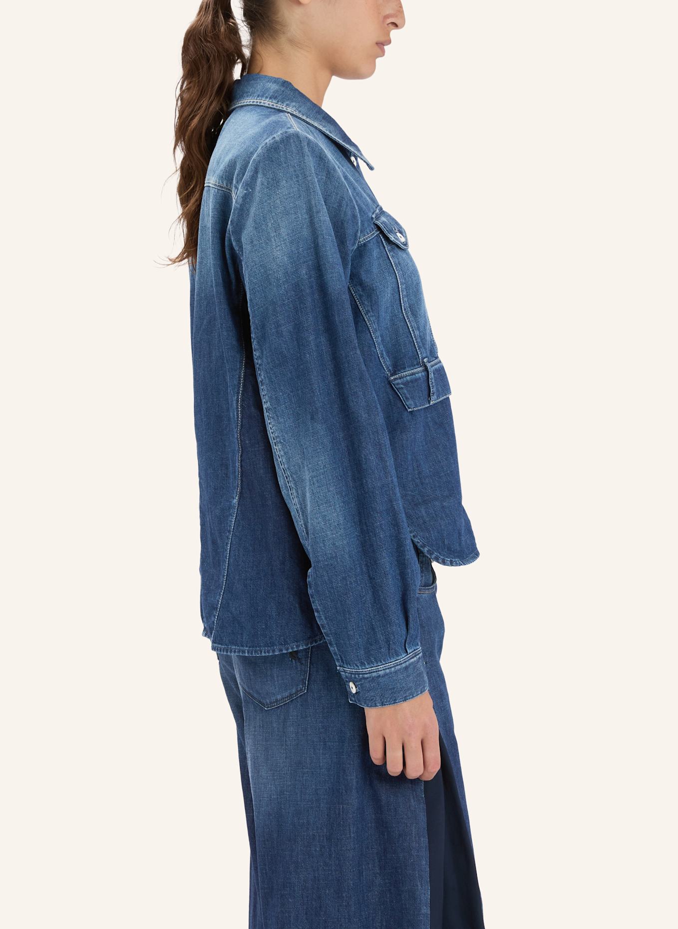 HIGH Jeansbluse MAJORETTE: BLAU